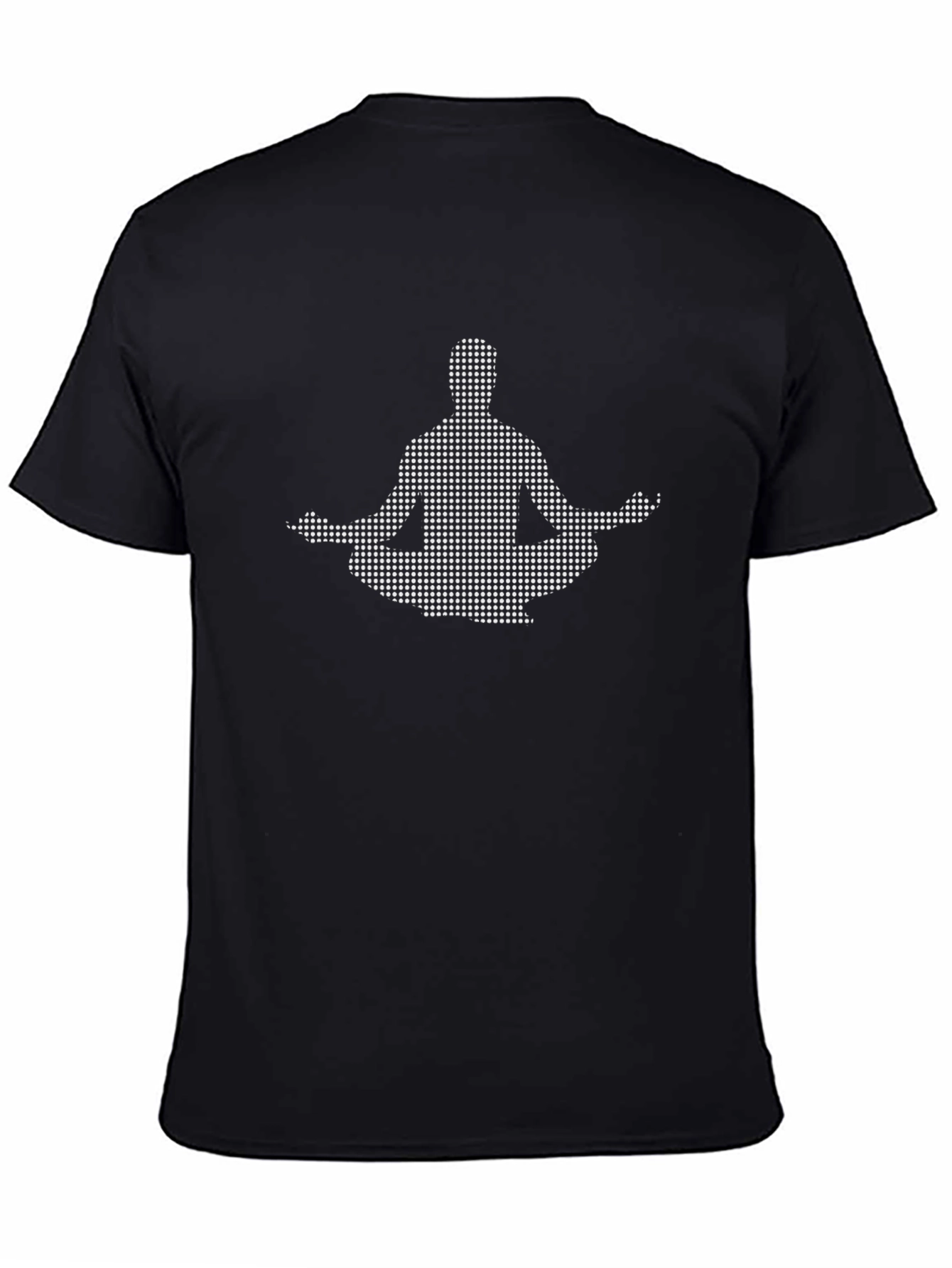 Yoga Meditation T-Shirt Black Graphic Tee