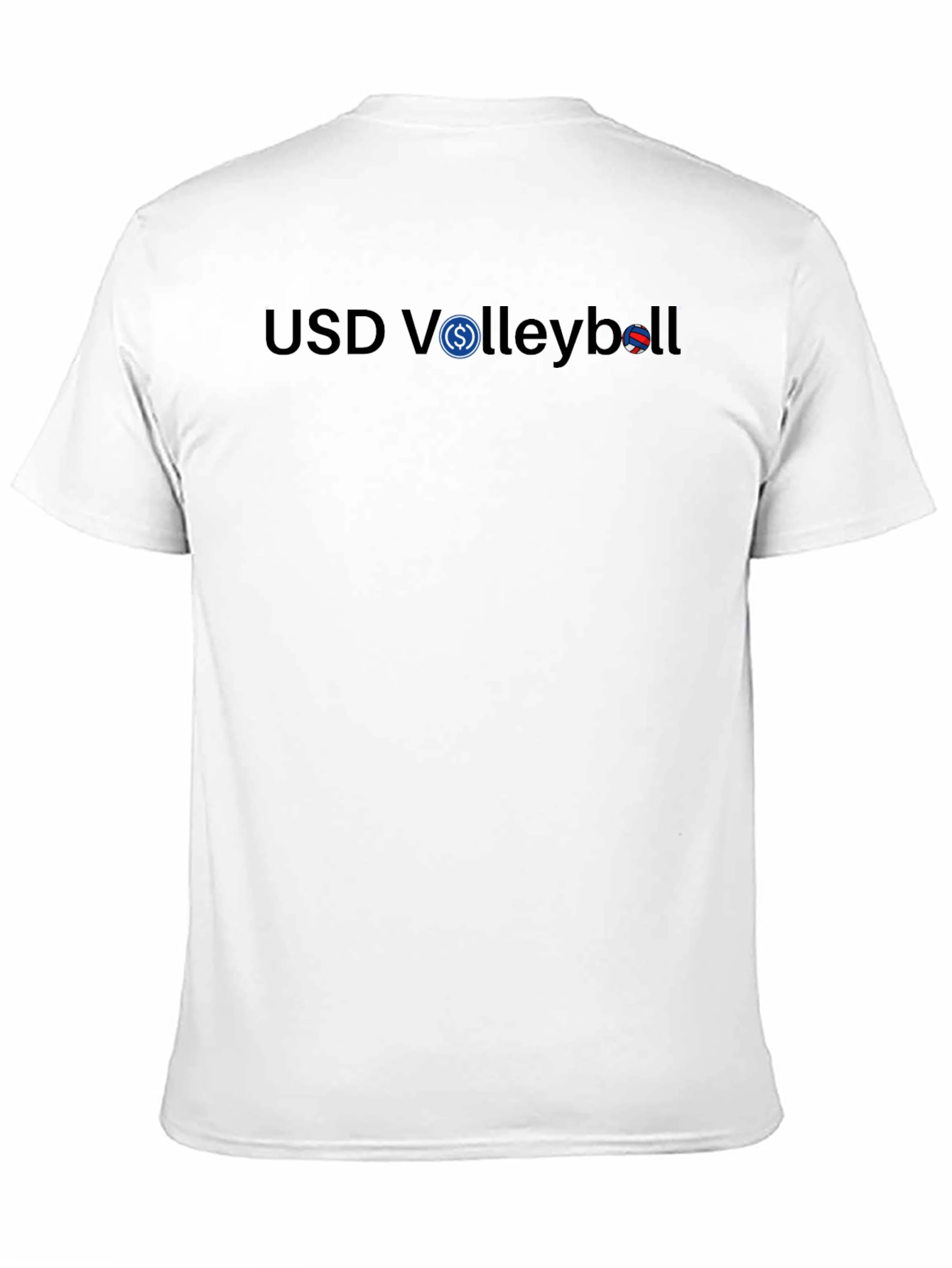 USD Volleyball Graphic Tee - Black