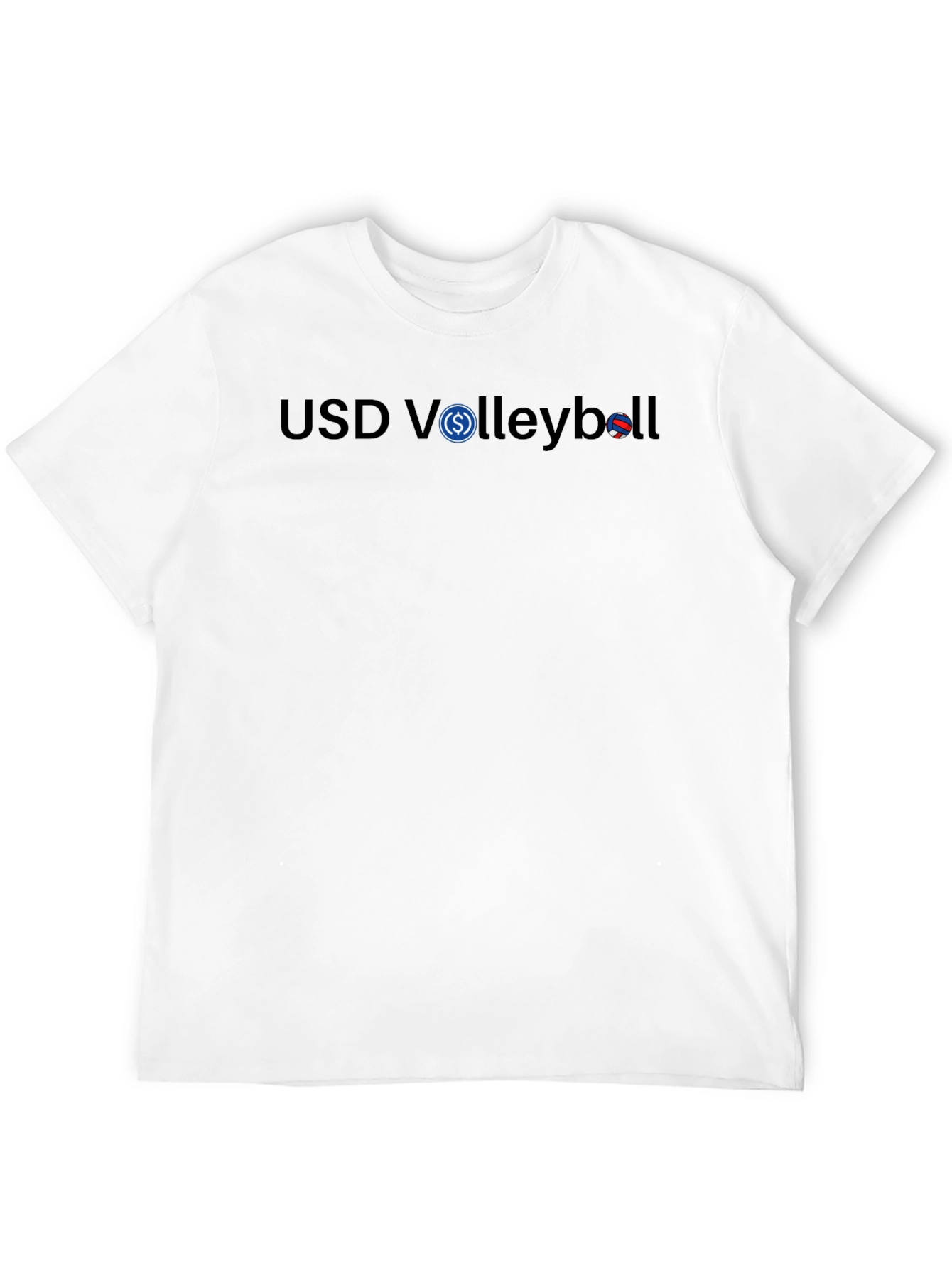 USD Volleyball Graphic Tee - Black
