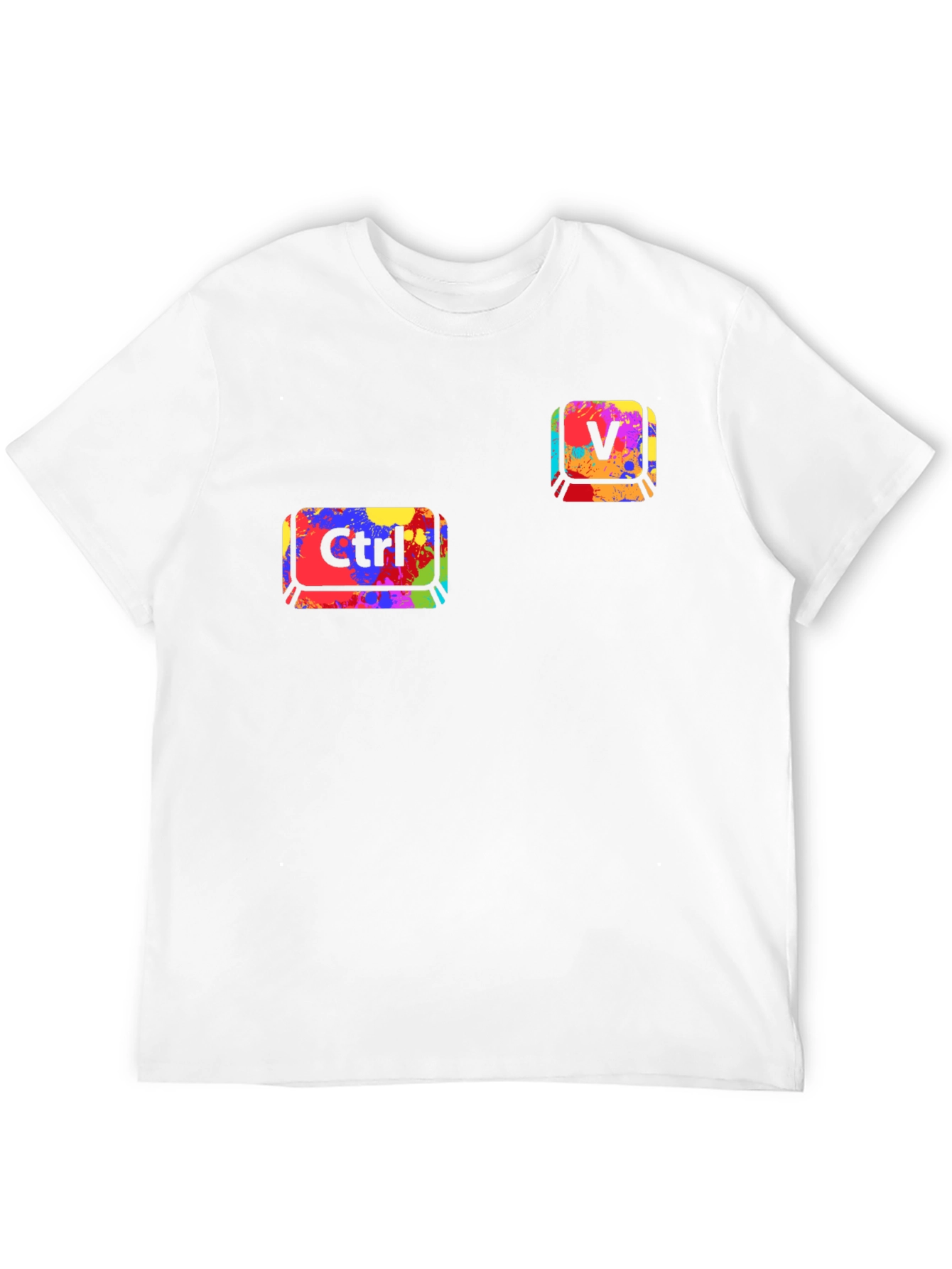 Ctrl+V T-Shirt - Copy Paste Graphic Tee