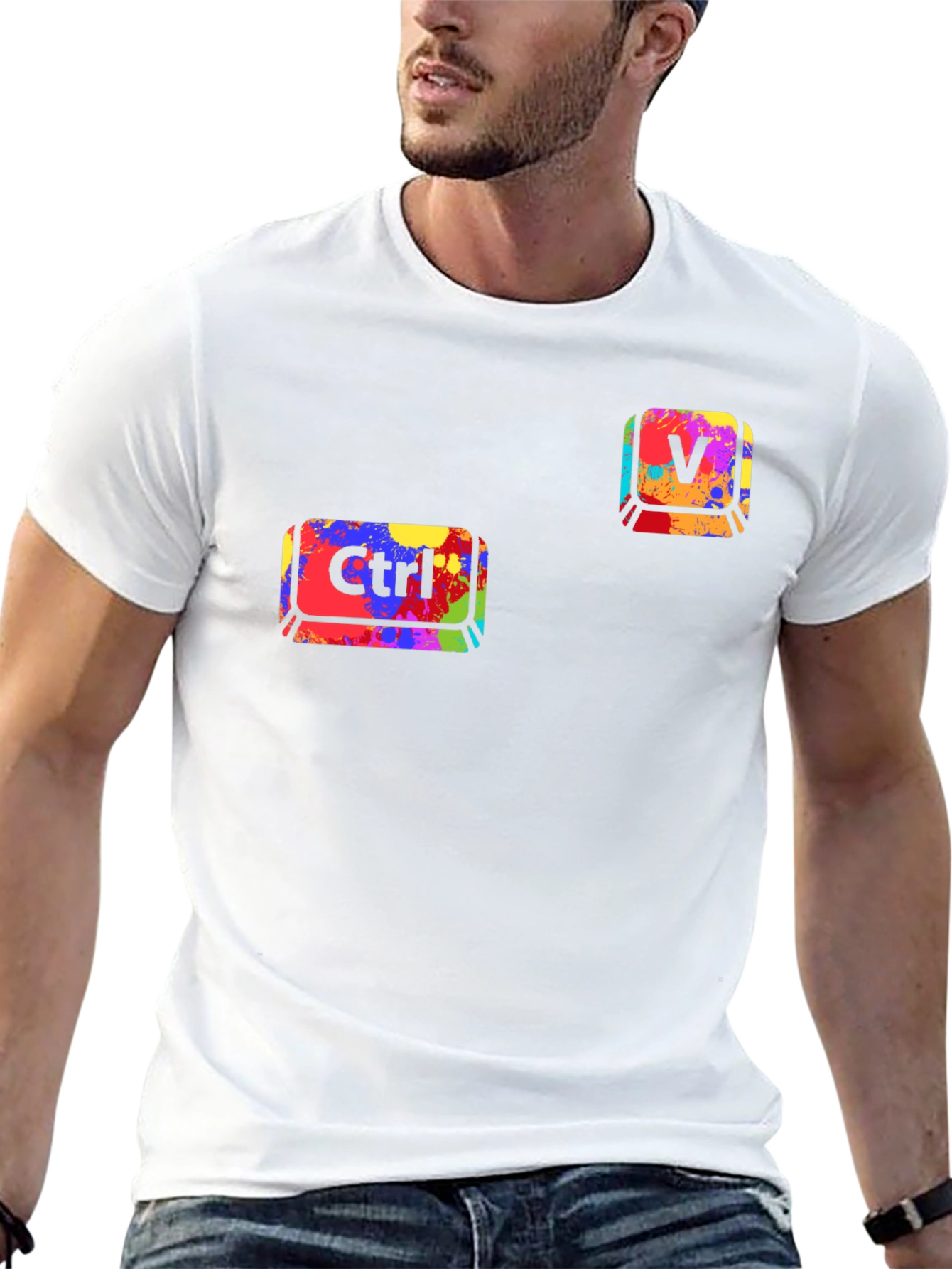 Ctrl+V T-Shirt - Copy Paste Graphic Tee