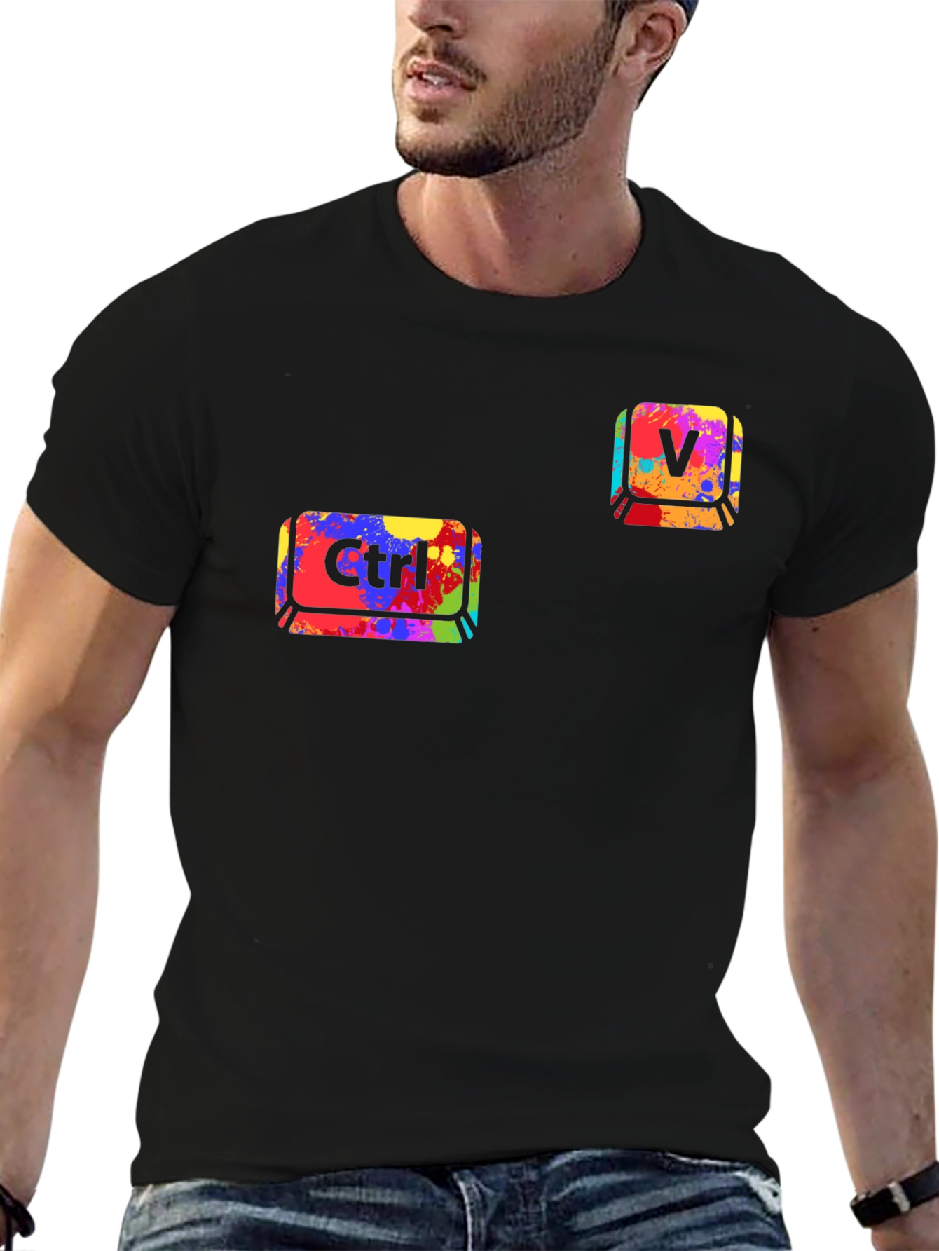 Ctrl+V T-Shirt - Copy Paste Graphic Tee