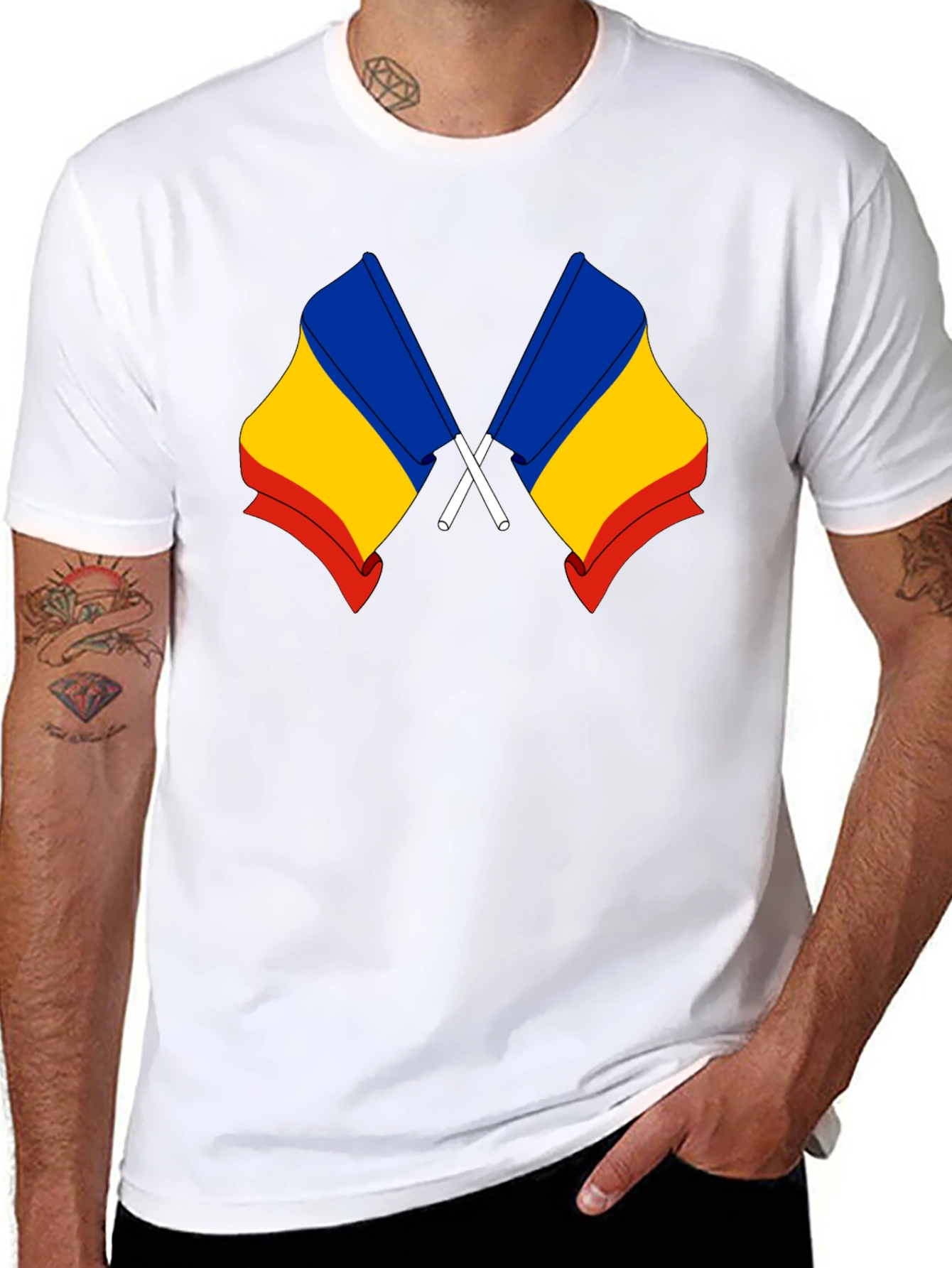 Romania Flag T-Shirt