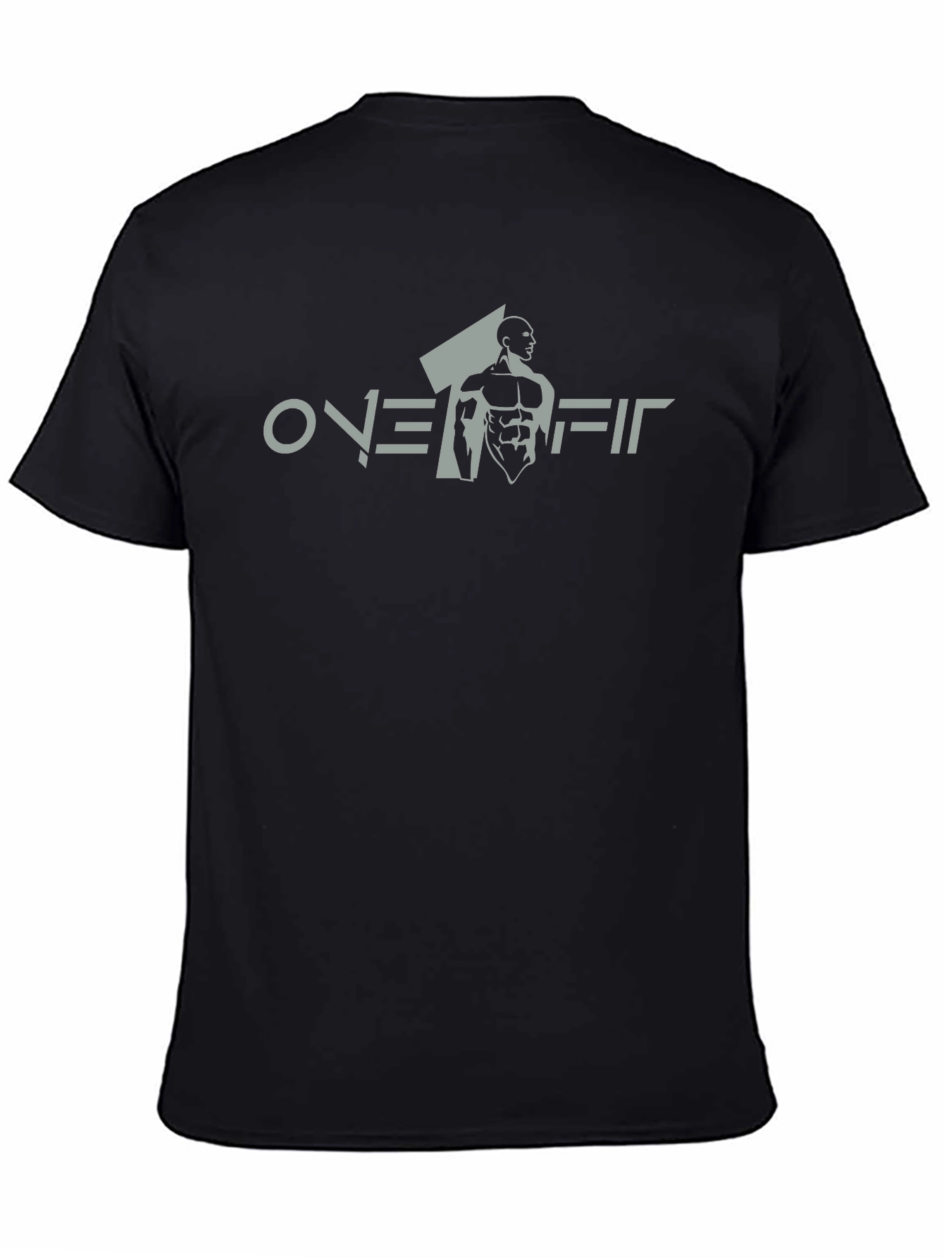 Overfit Black Graphic T-Shirt | Mens Fitness Apparel