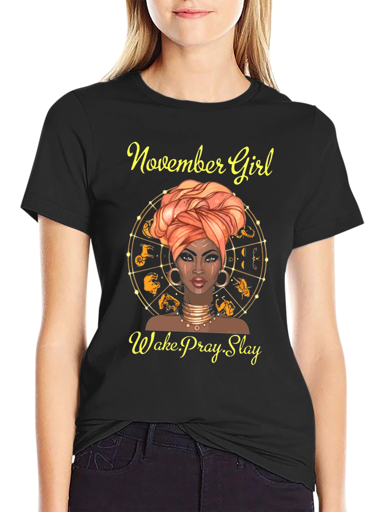 November Girl Zodiac T-Shirt