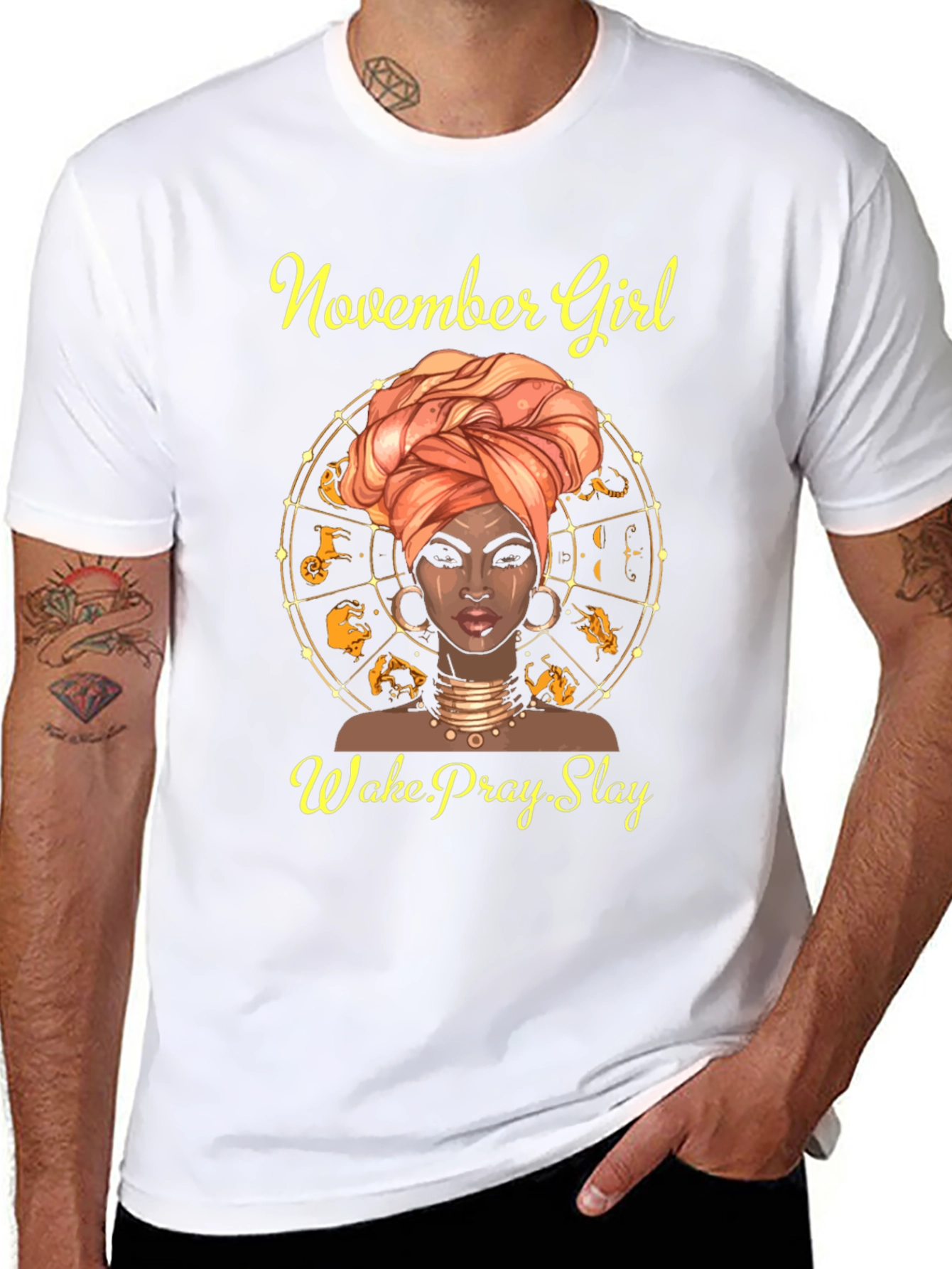 November Girl Zodiac T-Shirt
