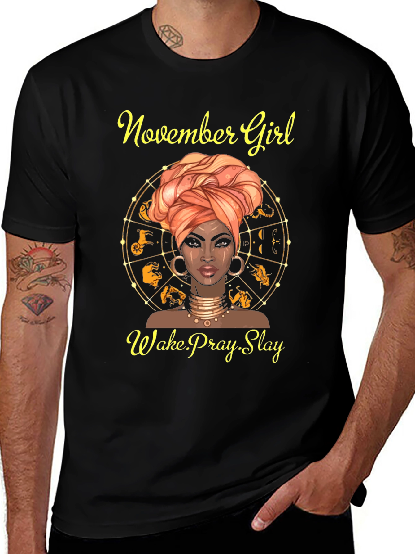 November Girl Zodiac T-Shirt