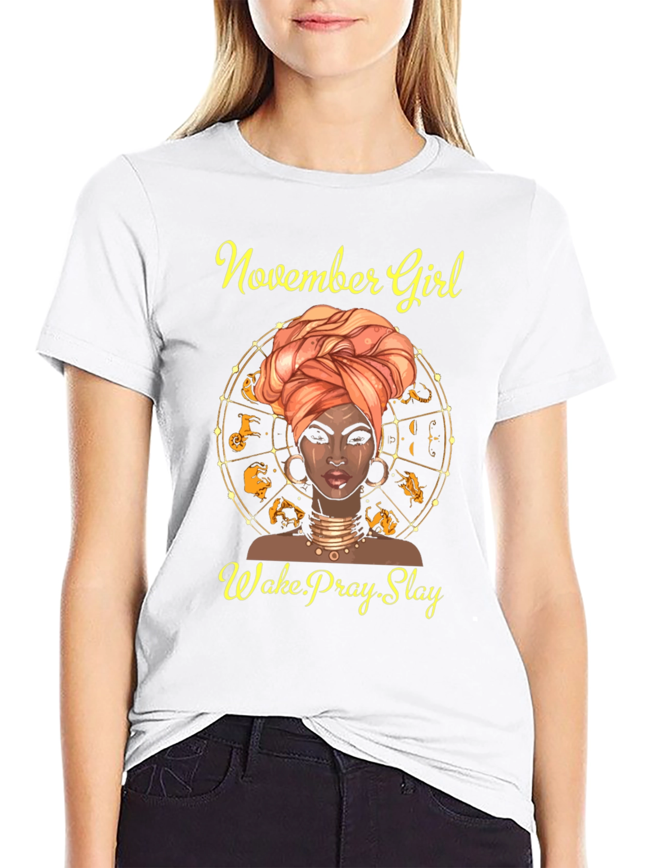 November Girl Zodiac T-Shirt