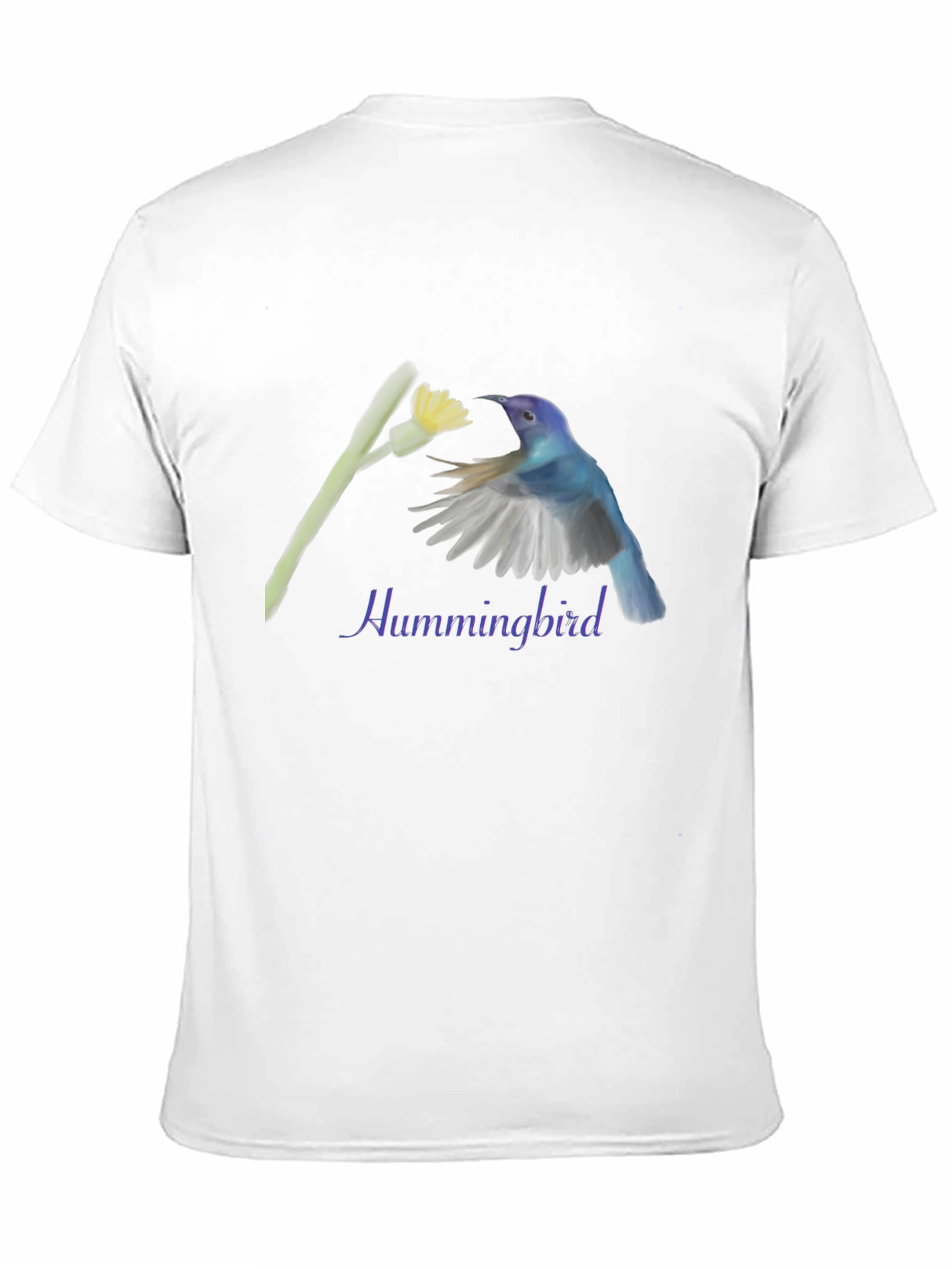 Hummingbird Graphic T-Shirt - Unique Bird Design