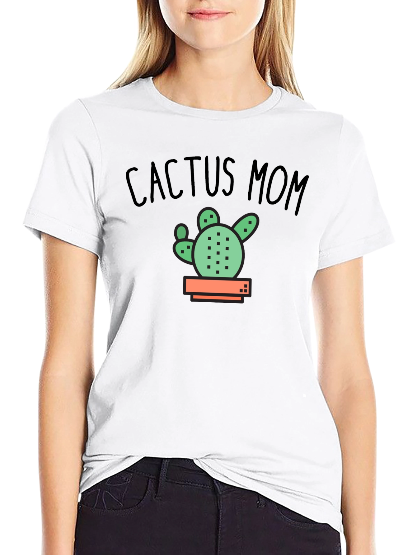 Cactus Mom T-Shirt - Plant Lover Gift