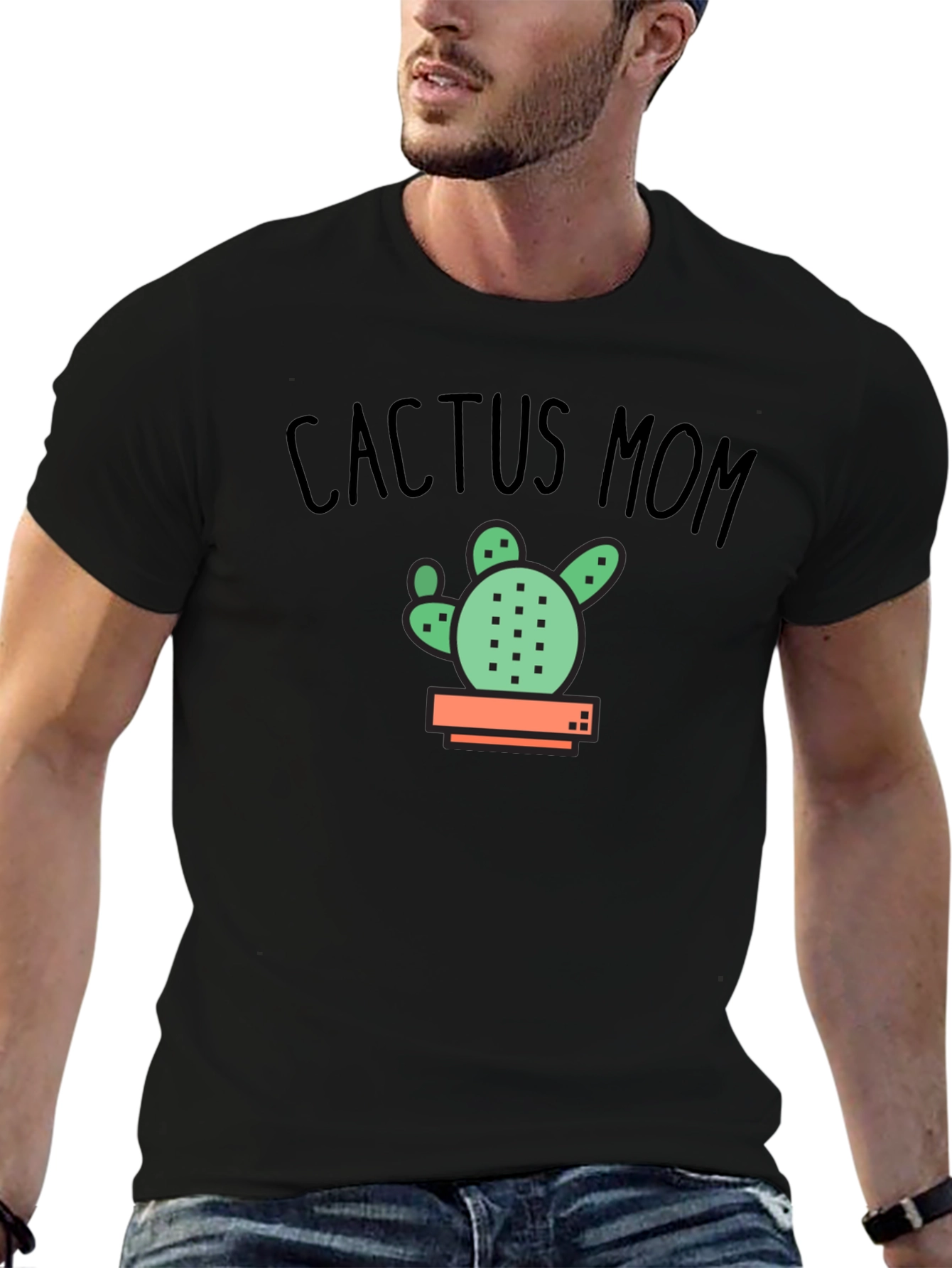 Cactus Mom T-Shirt - Plant Lover Gift