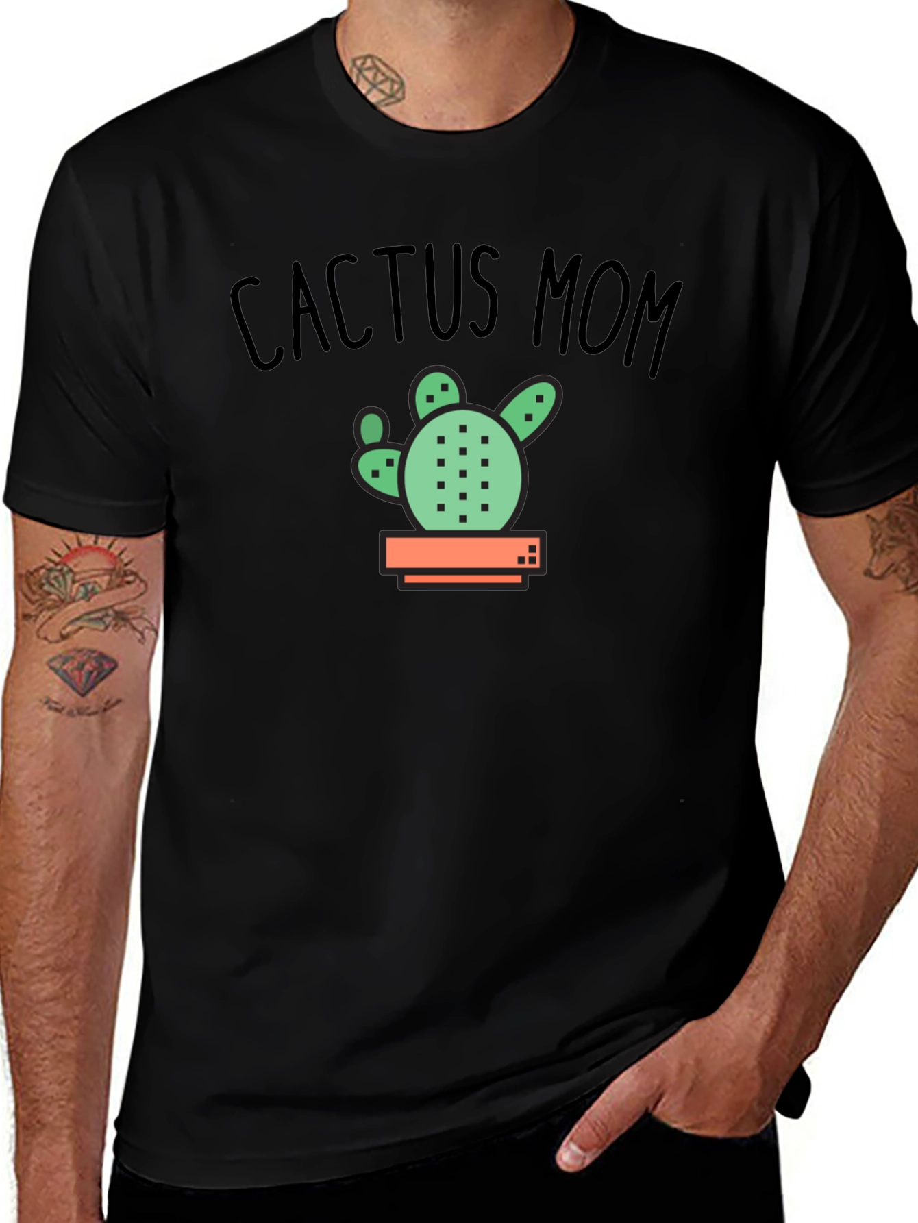 Cactus Mom T-Shirt - Plant Lover Gift