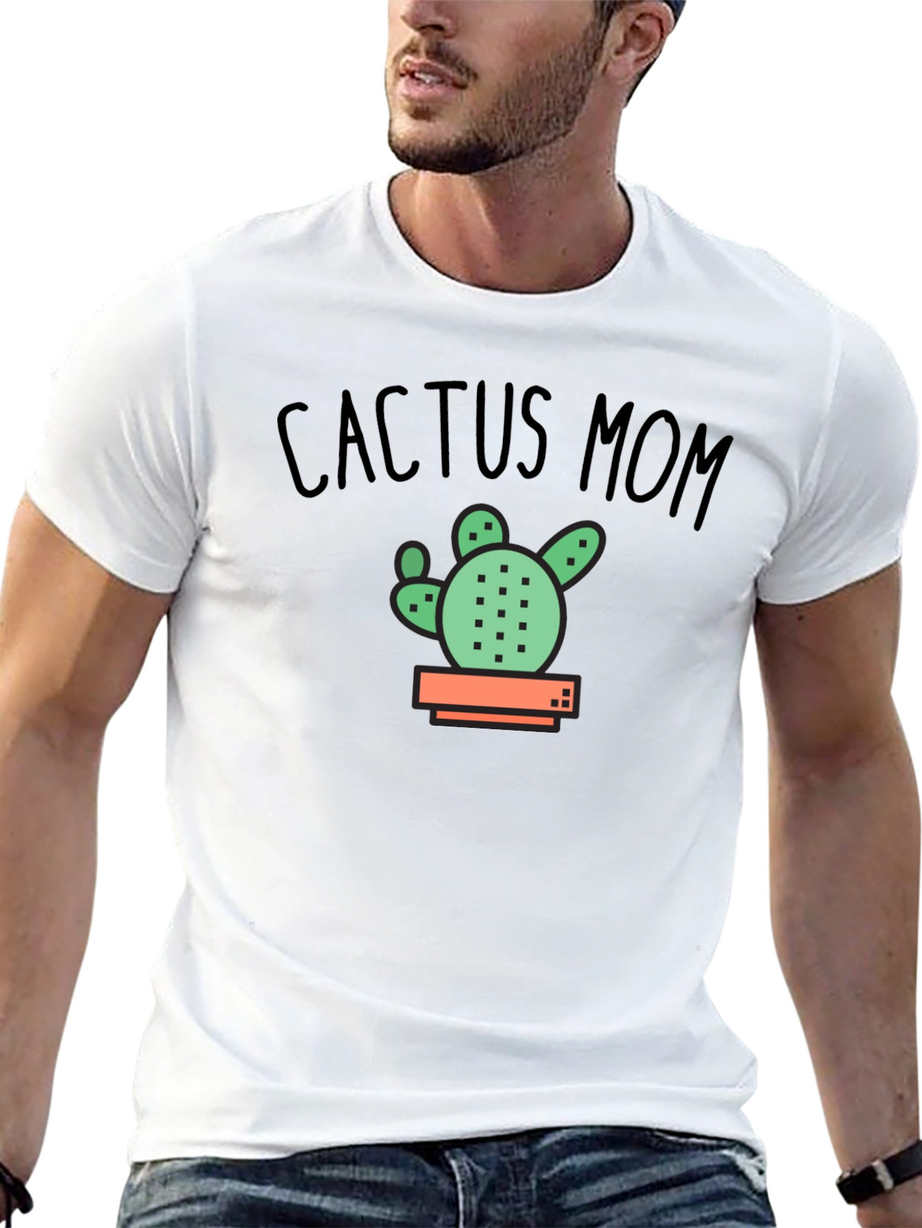 Cactus Mom T-Shirt - Plant Lover Gift