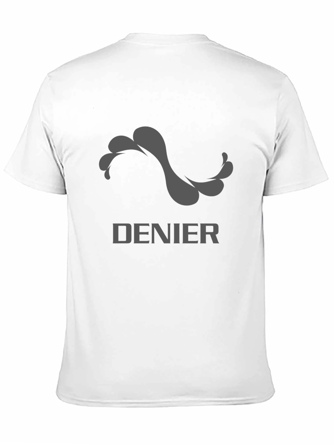 Denier Graphic Tee - Stylish Mens Black T-Shirt
