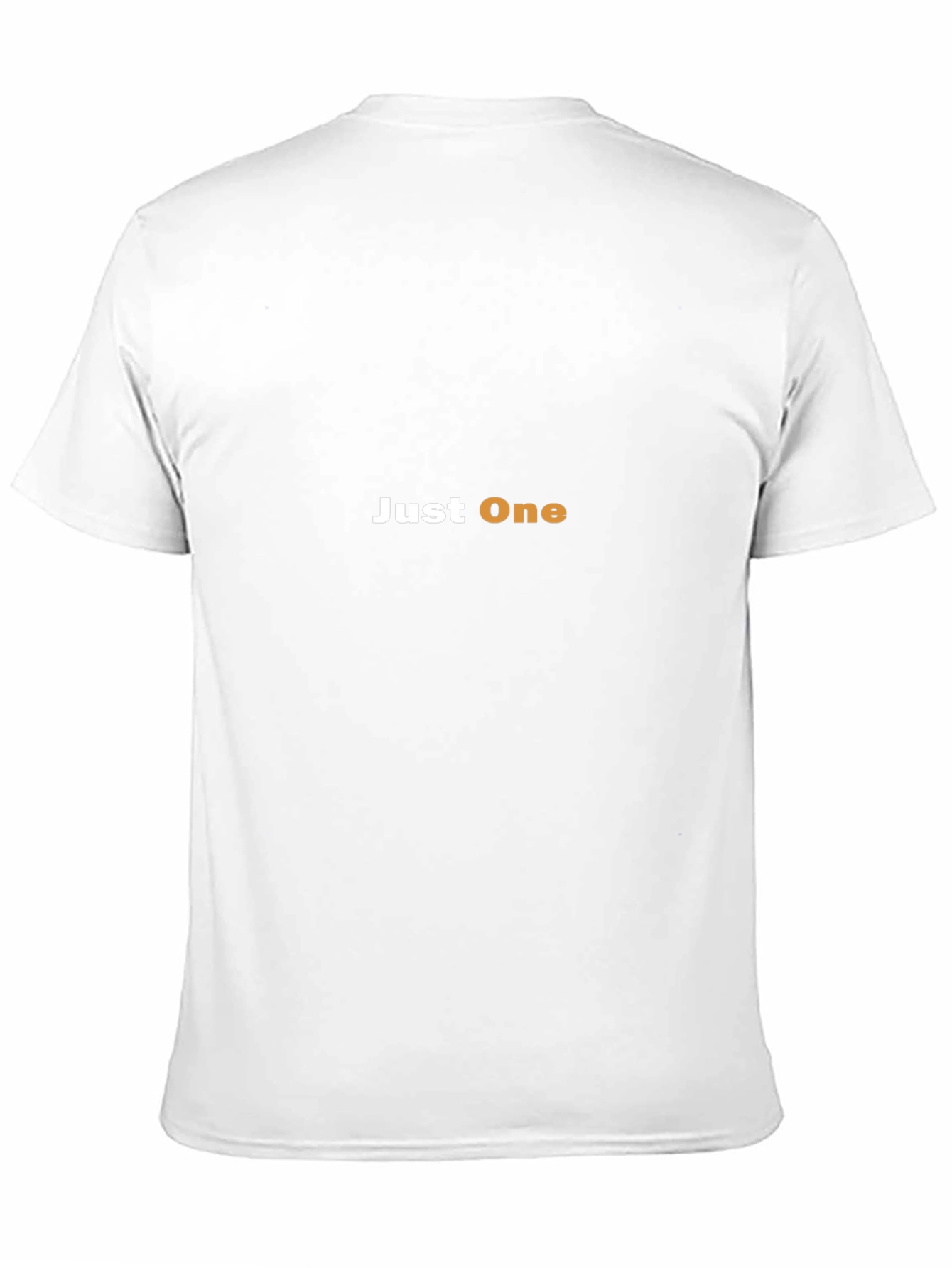 Just One Graphic Print Tee - Black Casual T-Shirt
