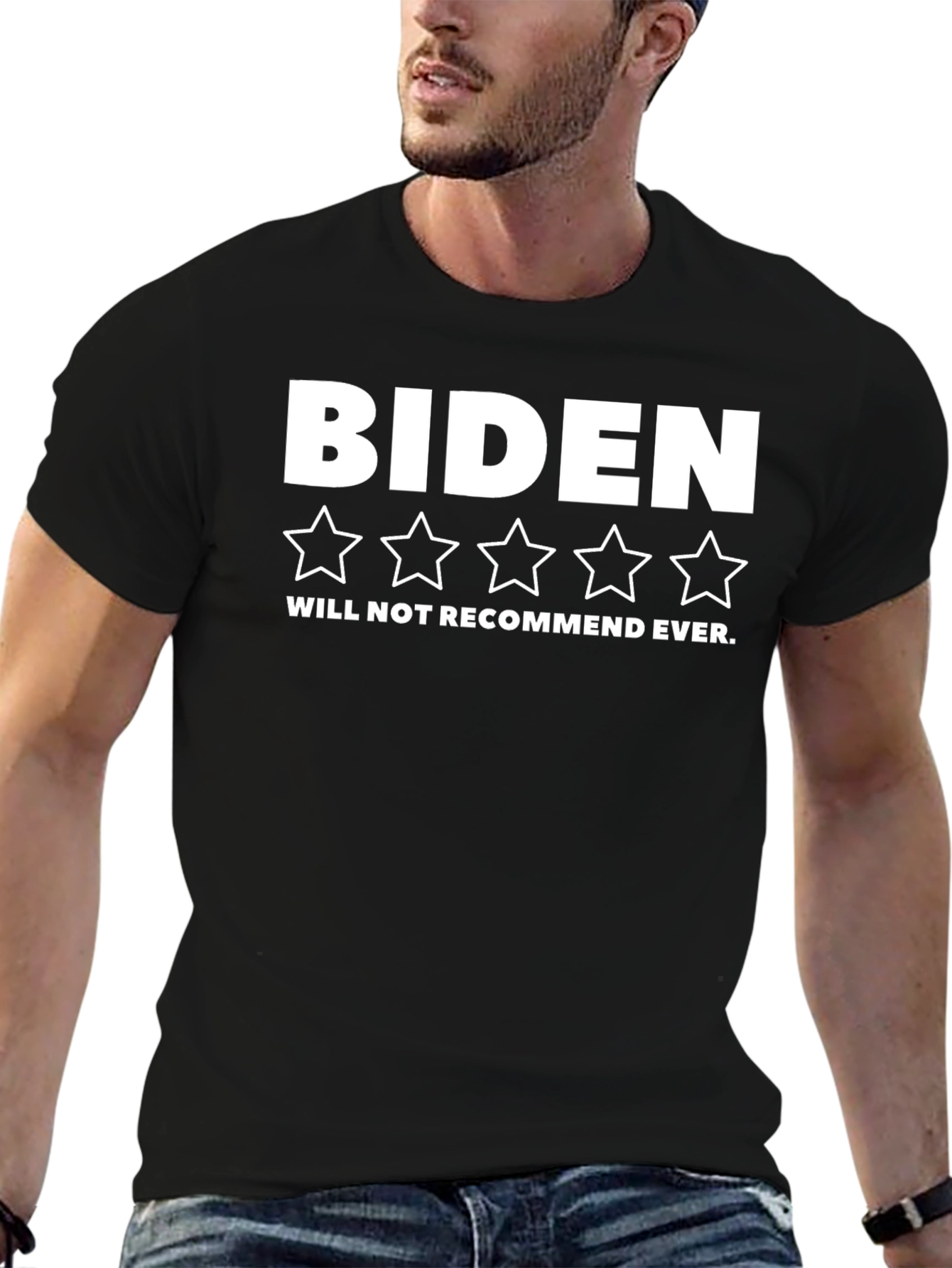 Biden One-Star T-Shirt - Will Not Recommend