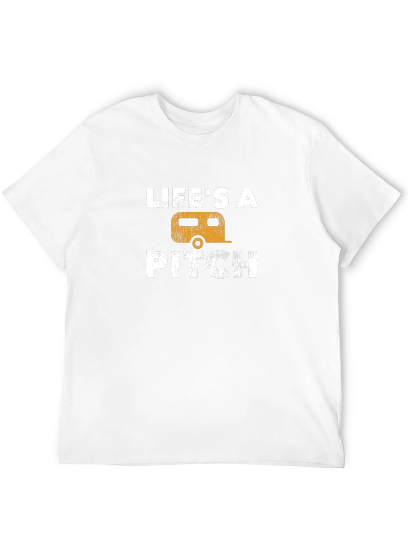Lifes a Pitch Camping T-Shirt
