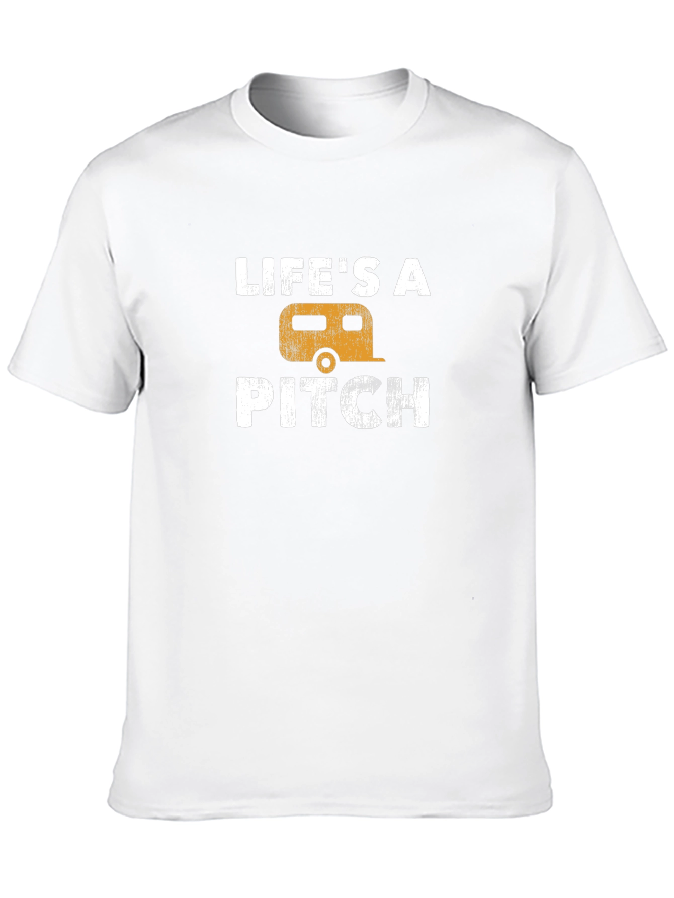 Lifes a Pitch Camping T-Shirt