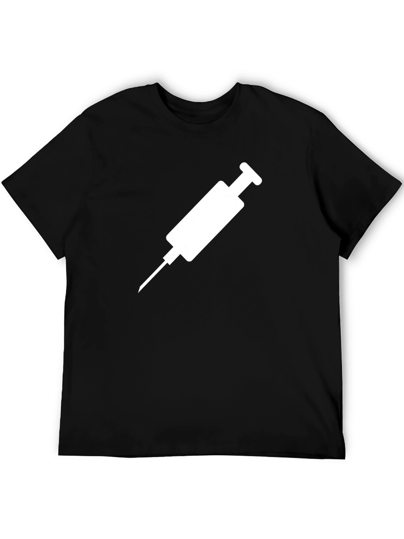 Syringe Graphic T-Shirt - Medical Design