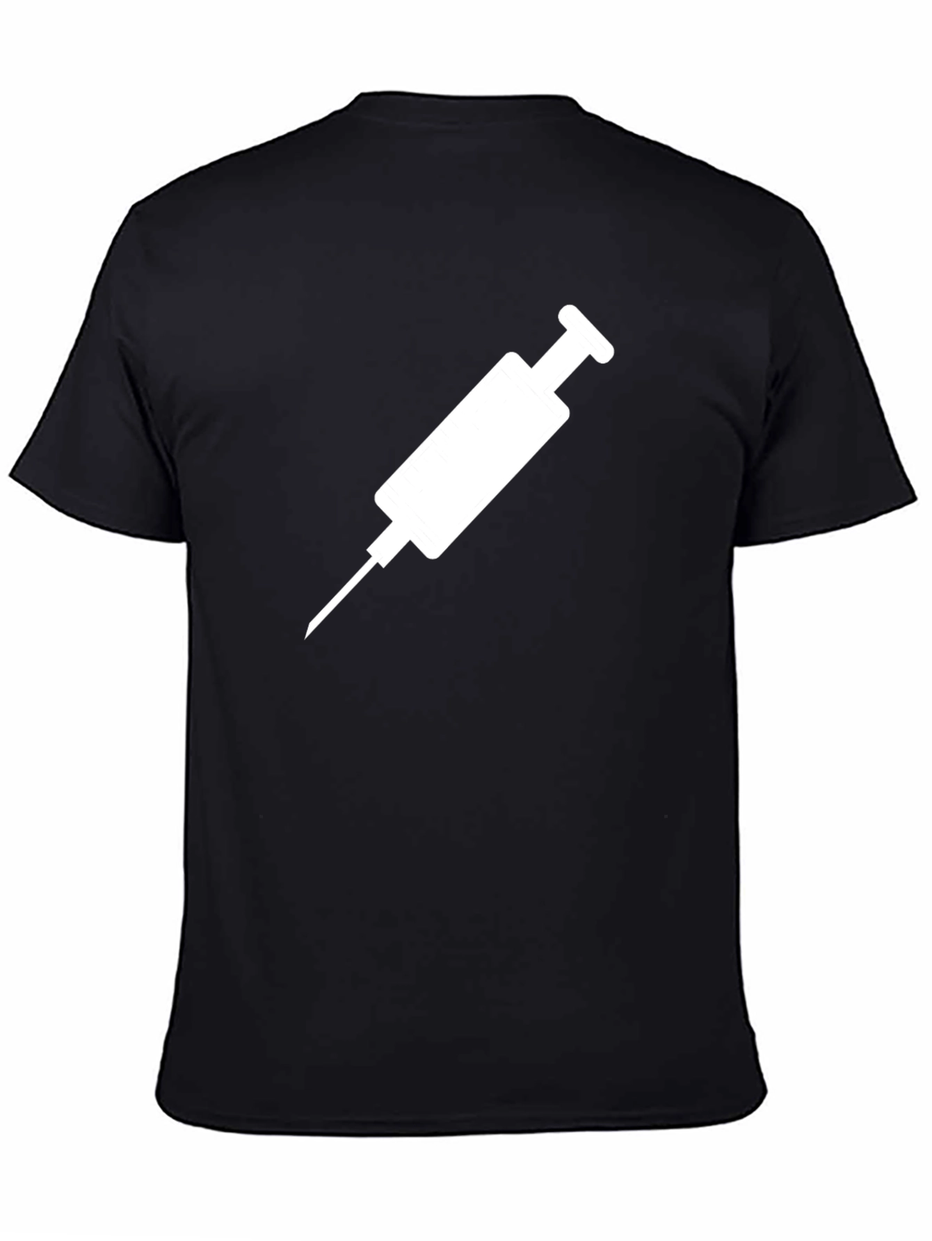 Syringe Graphic T-Shirt - Medical Design