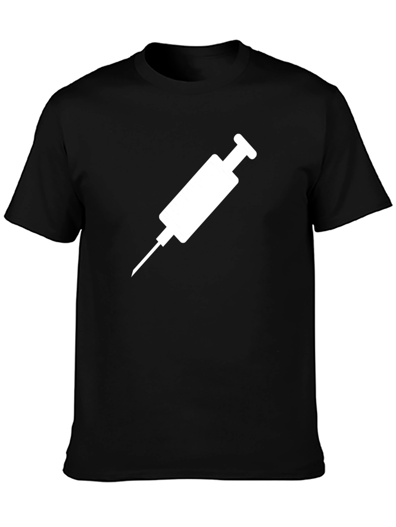 Syringe Graphic T-Shirt - Medical Design