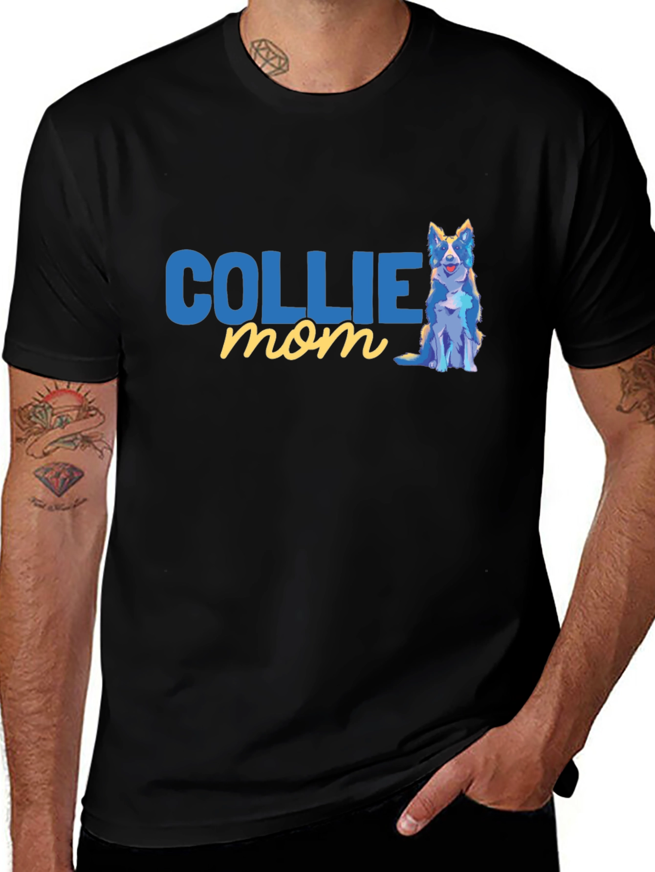Collie Mom T-Shirt - Dog Lover Apparel