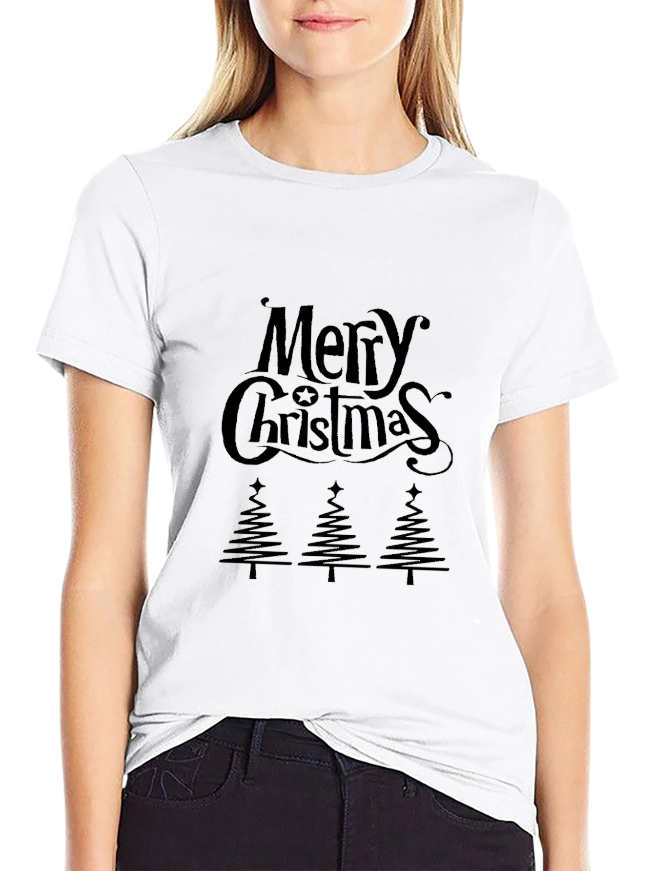 Merry Christmas Tree T-Shirt