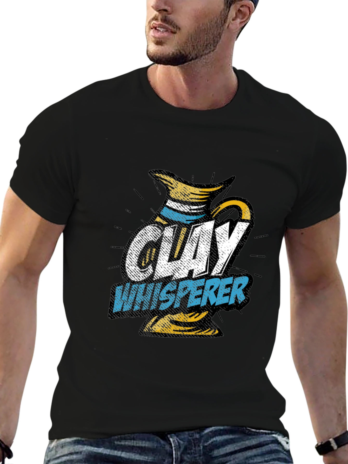 Clay Whisperer Graphic Tee - Pottery Lovers T-Shirt