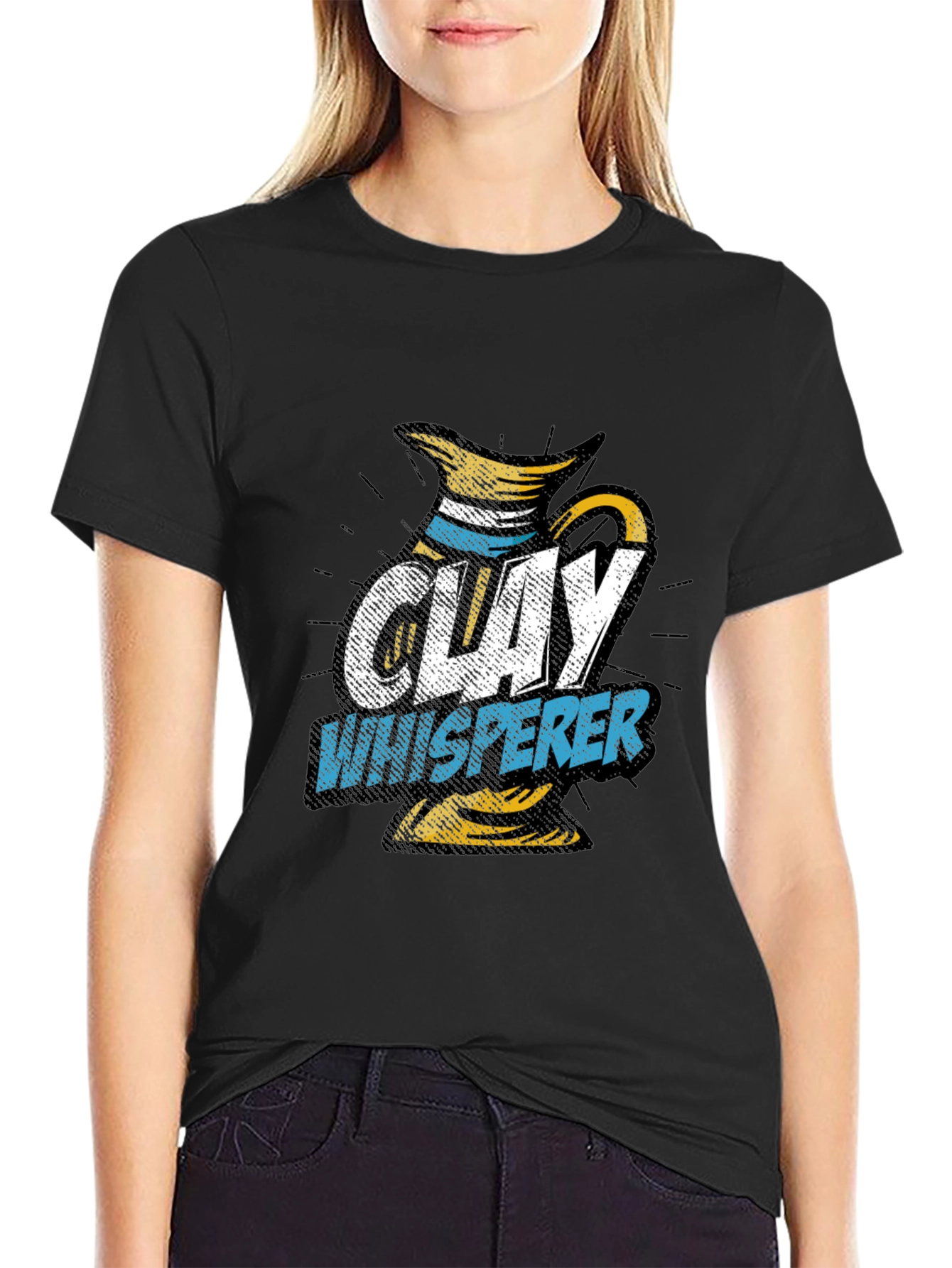 Clay Whisperer Graphic Tee - Pottery Lovers T-Shirt