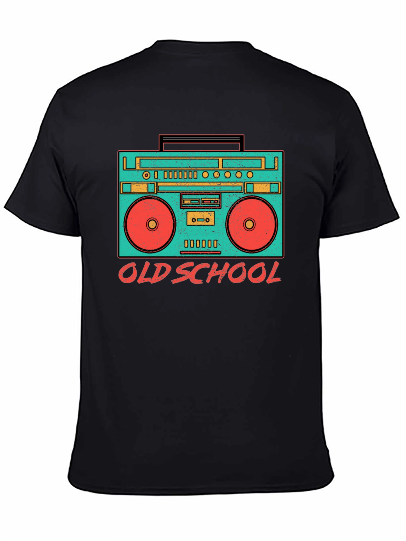 Retro Boombox Old School Graphic T-Shirt