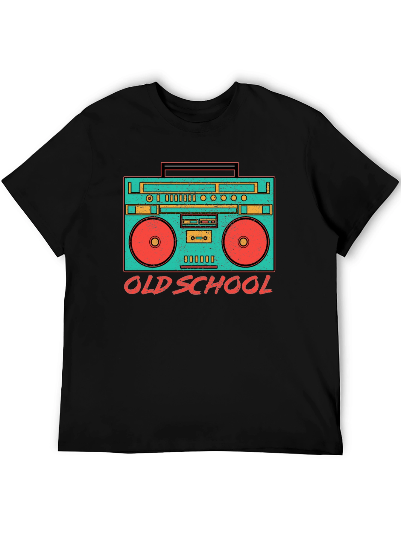 Retro Boombox Old School Graphic T-Shirt