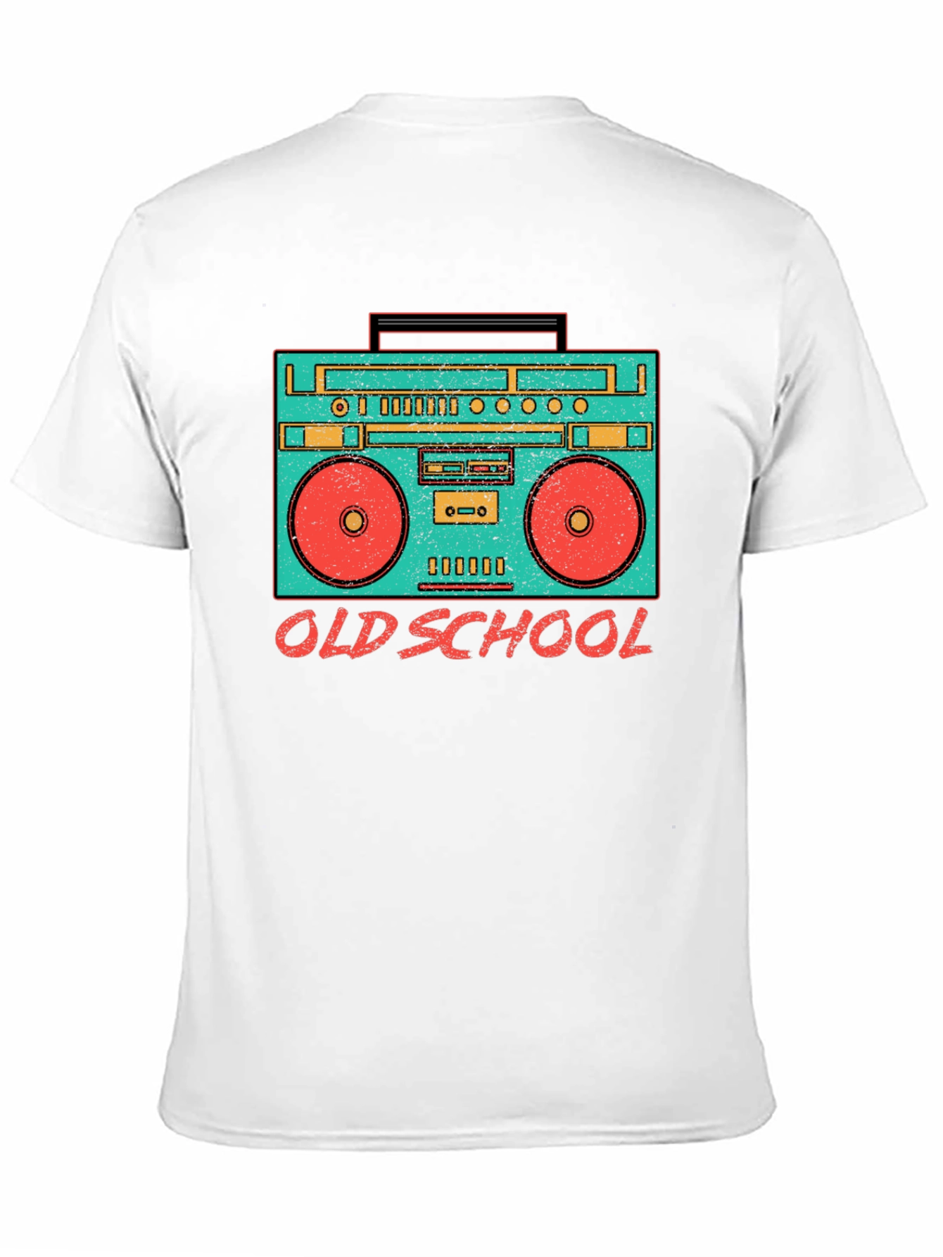Retro Boombox Old School Graphic T-Shirt
