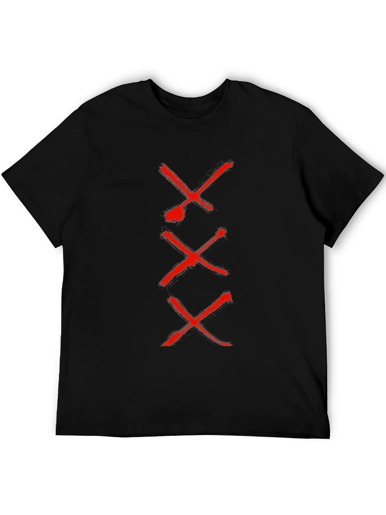 Triple X Graphic Tee - Mens Black T-Shirt