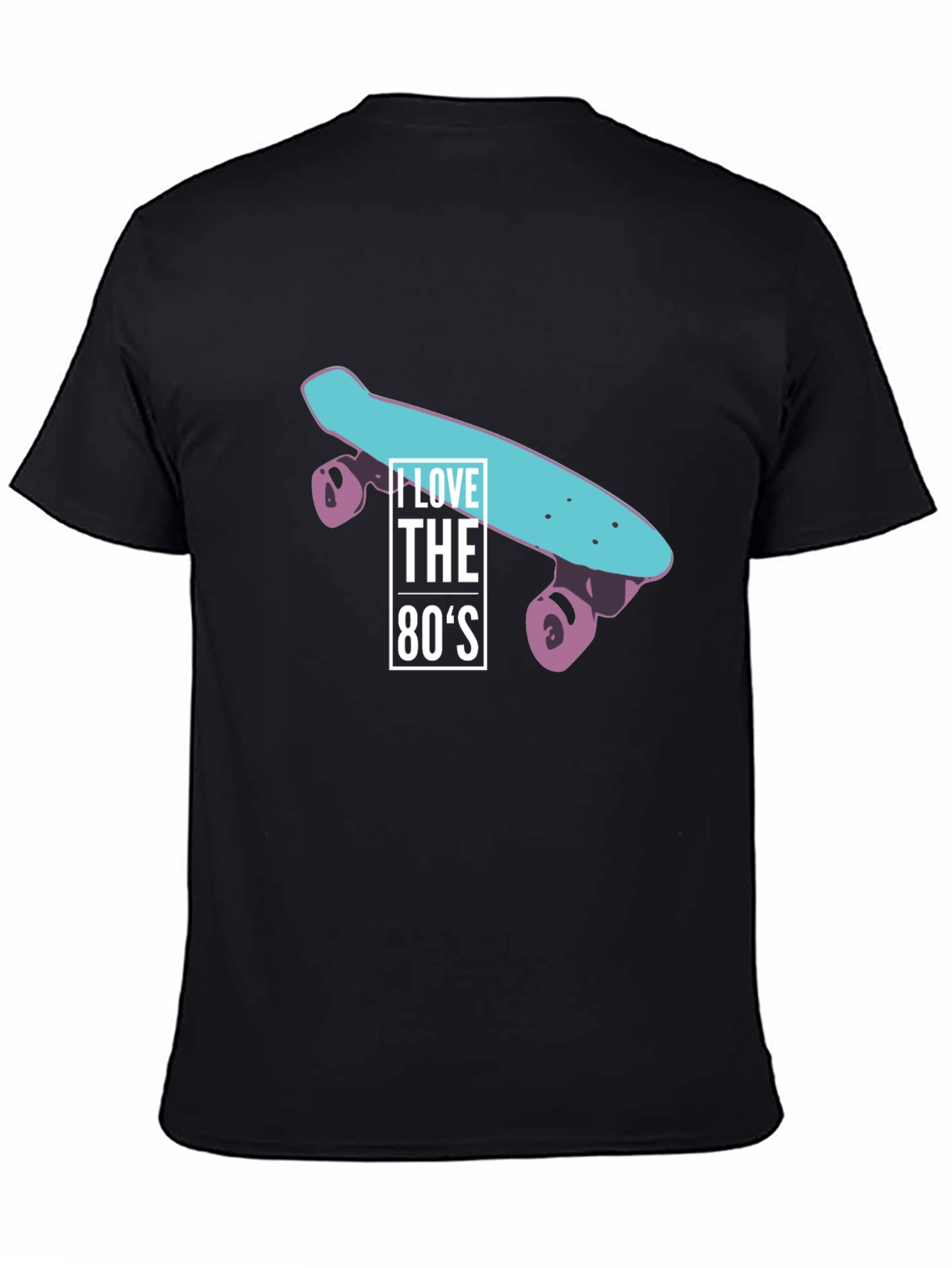 I Love the 80s Skateboard Graphic T-Shirt