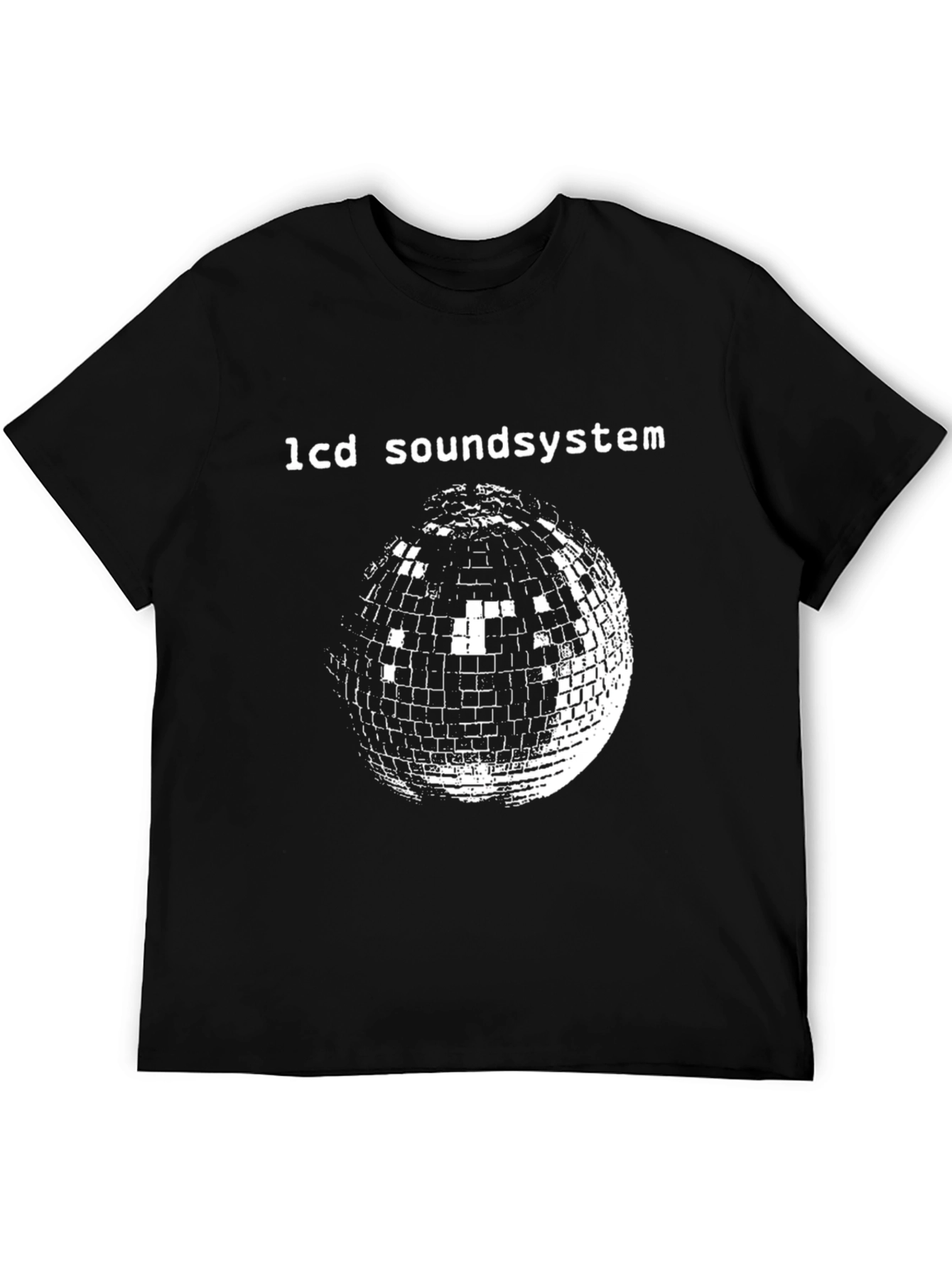 LCD Soundsystem Disco Ball Black T-Shirt