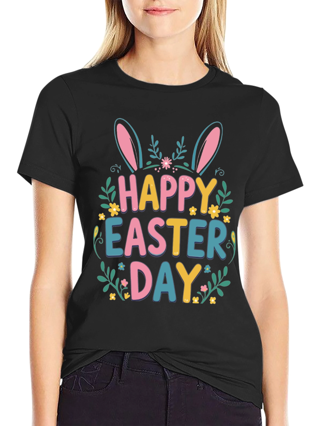 Happy Easter Day Graphic T-Shirt
