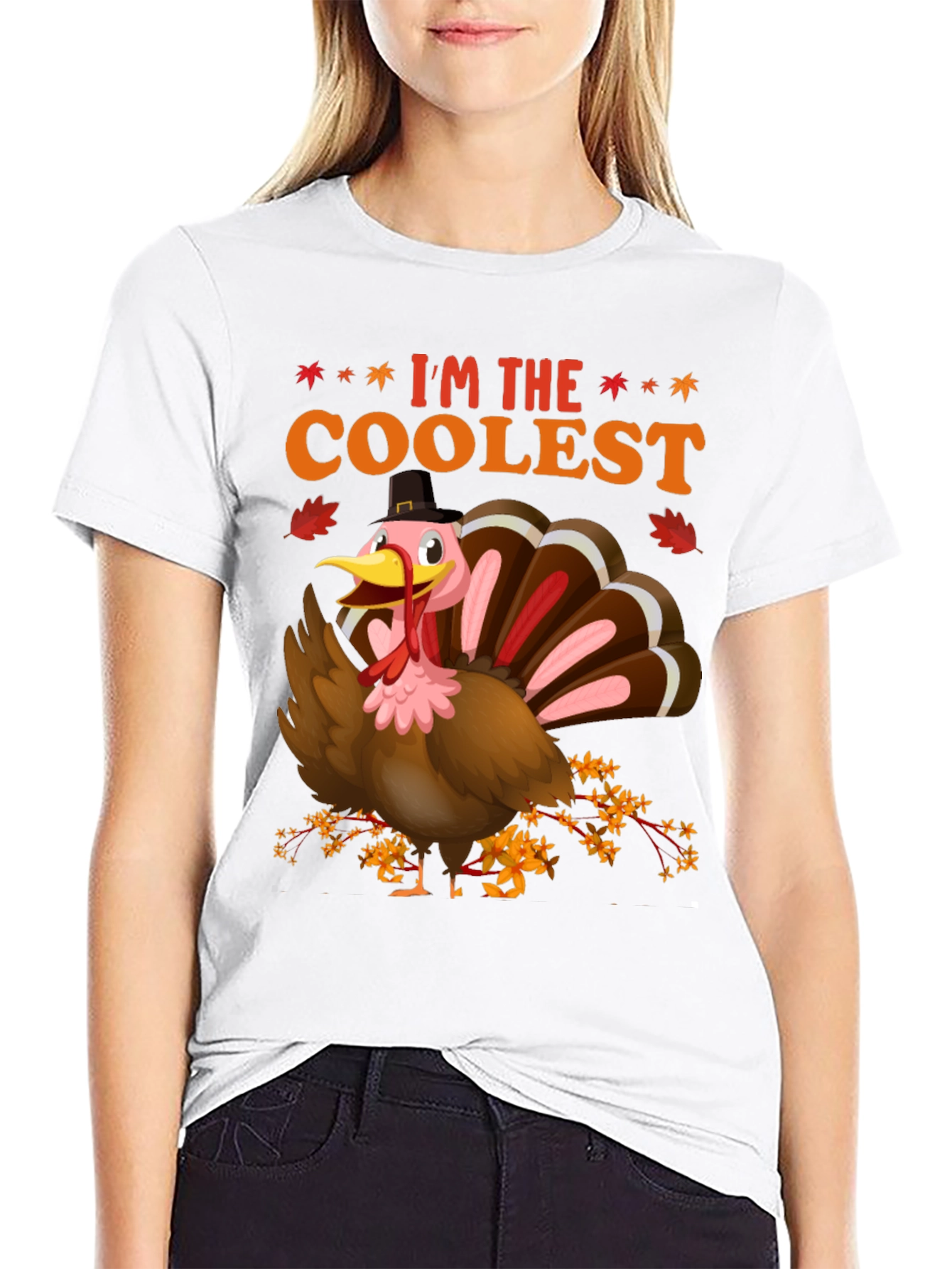 Im The Coolest Turkey Thanksgiving T-Shirt