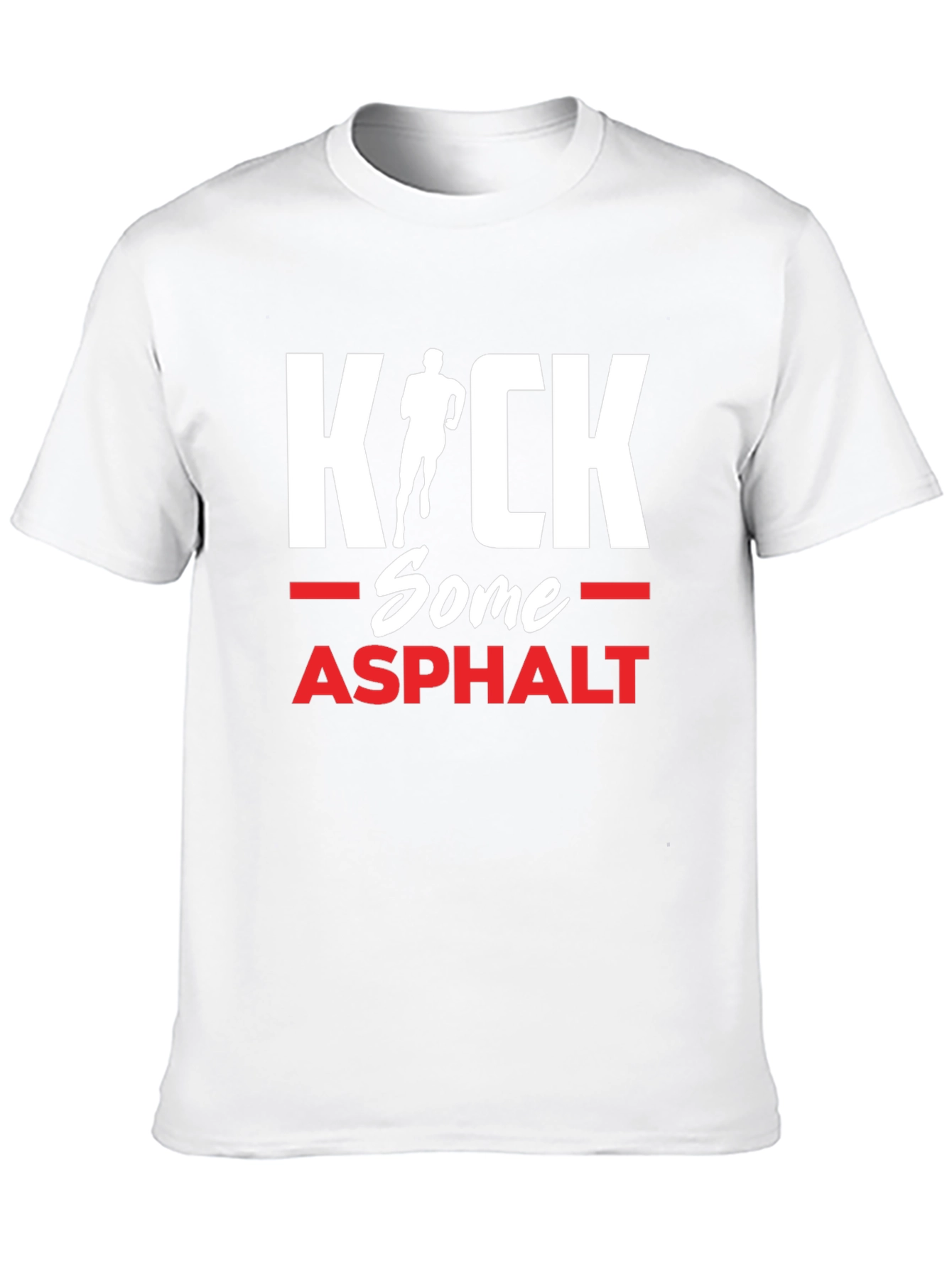 Kick Some Asphalt Running T-Shirt
