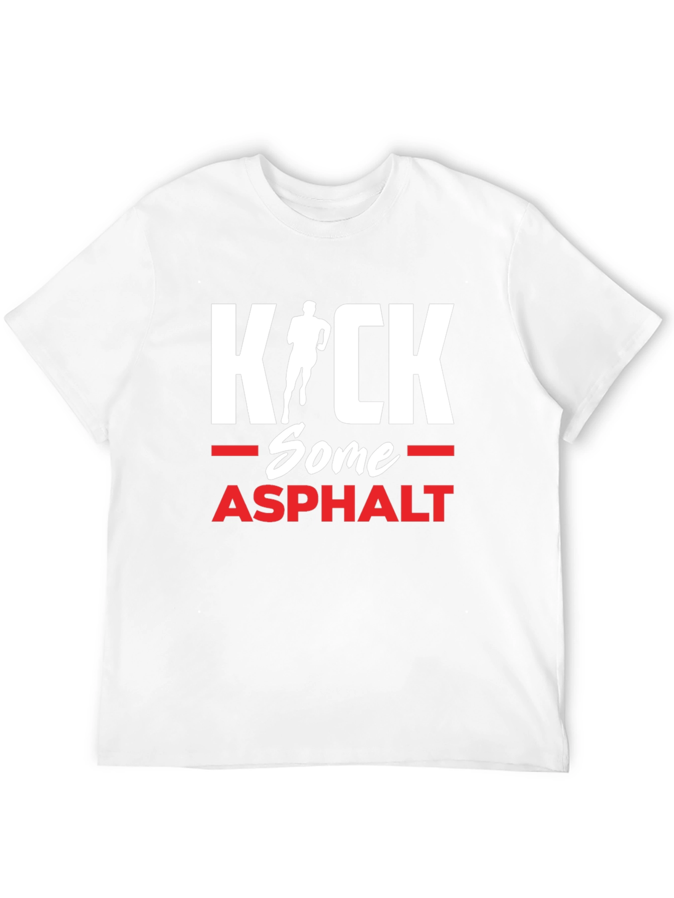 Kick Some Asphalt Running T-Shirt