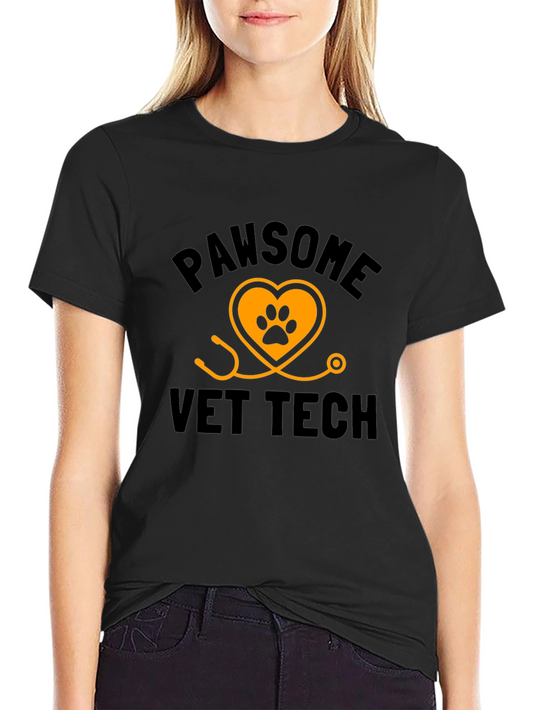 Pawsome Vet Tech T-Shirt