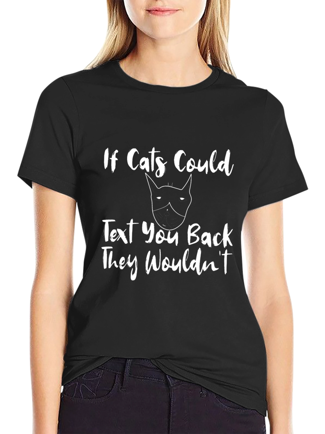 If Cats Could Text Back T-Shirt