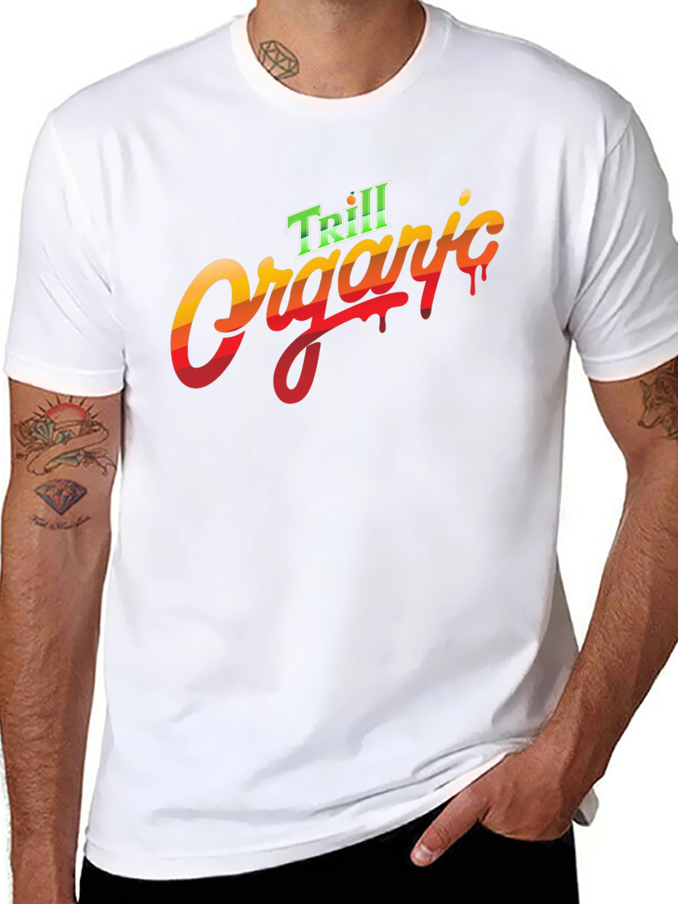 Trill Organic Graphic Tee - Cool Style