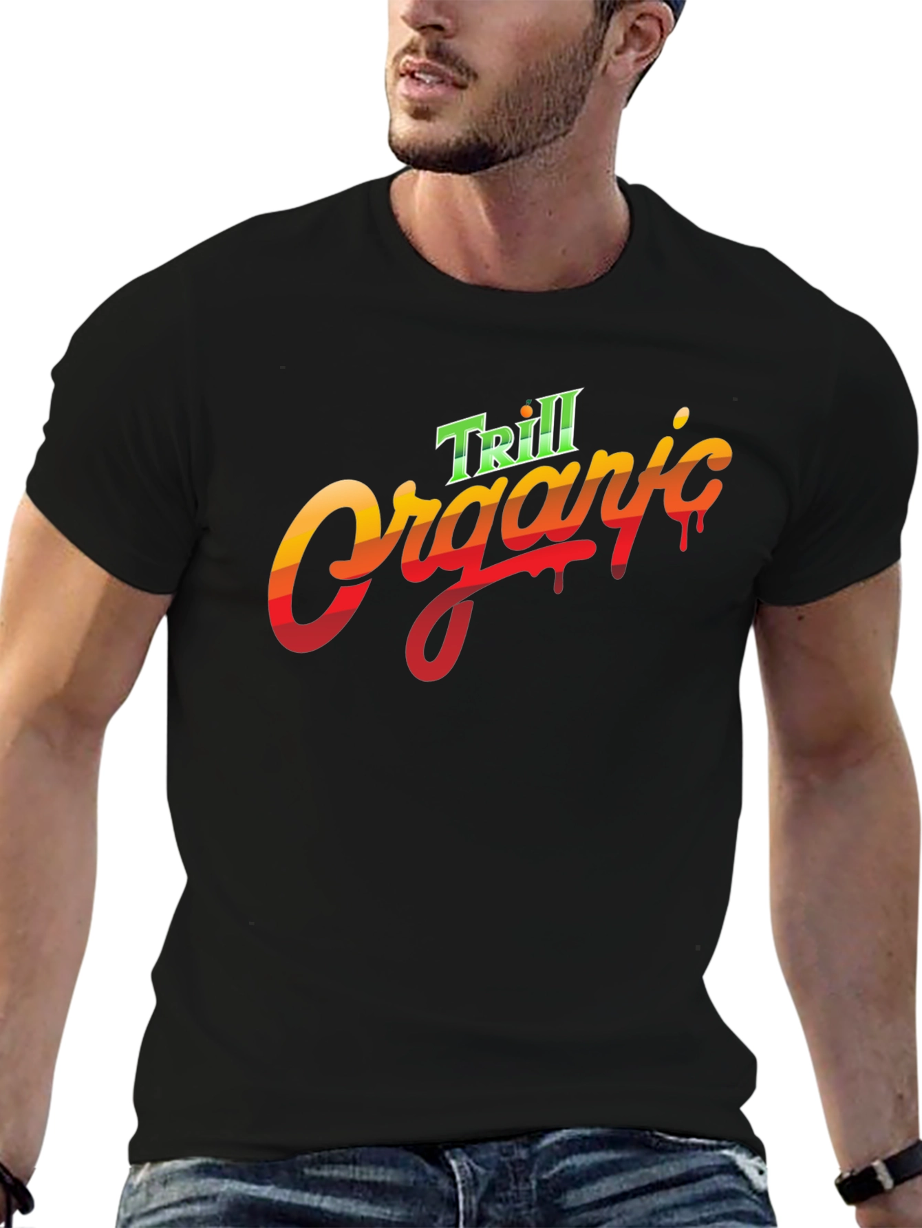 Trill Organic Graphic Tee - Cool Style