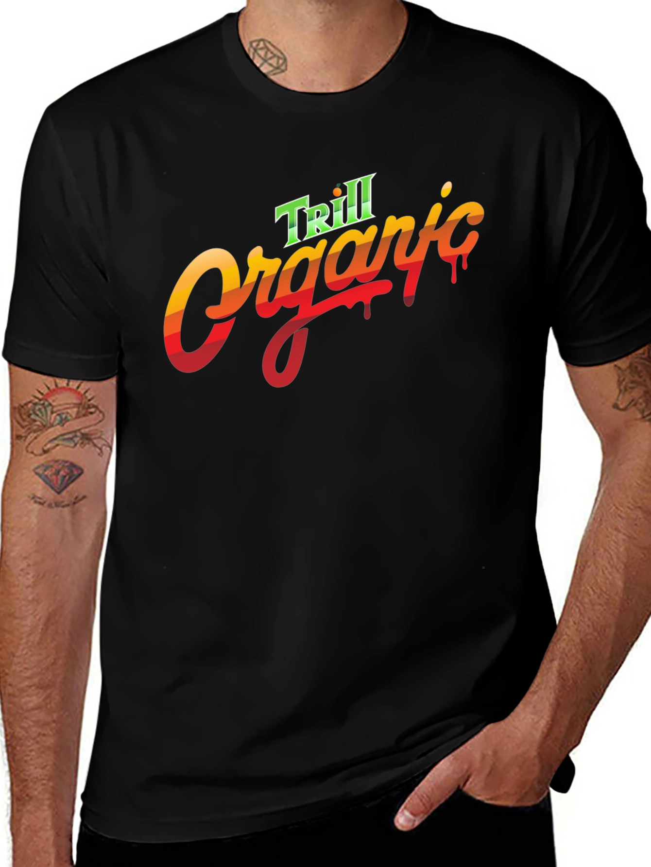 Trill Organic Graphic Tee - Cool Style
