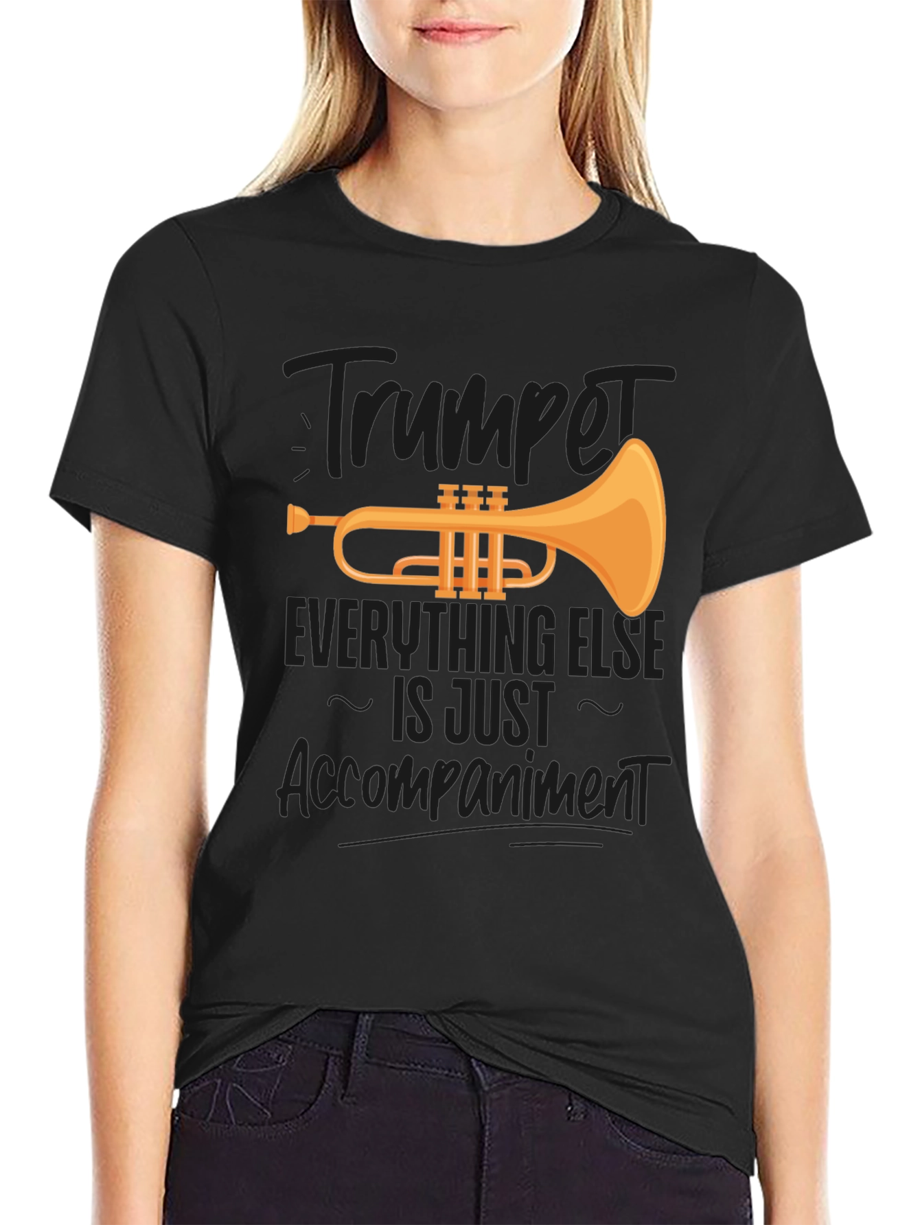 Trumpet Lover T-Shirt: Music is Everything