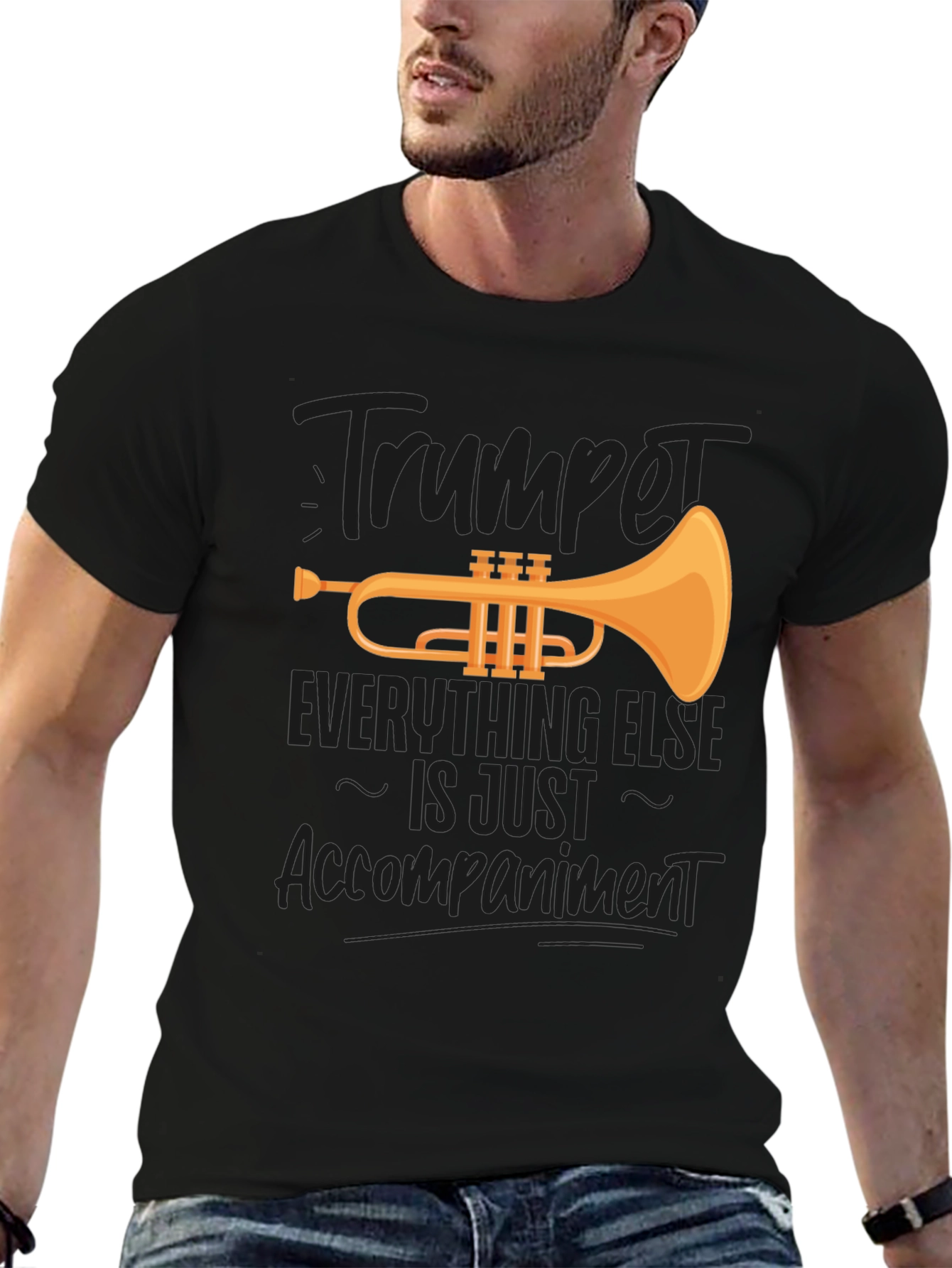 Trumpet Lover T-Shirt: Music is Everything