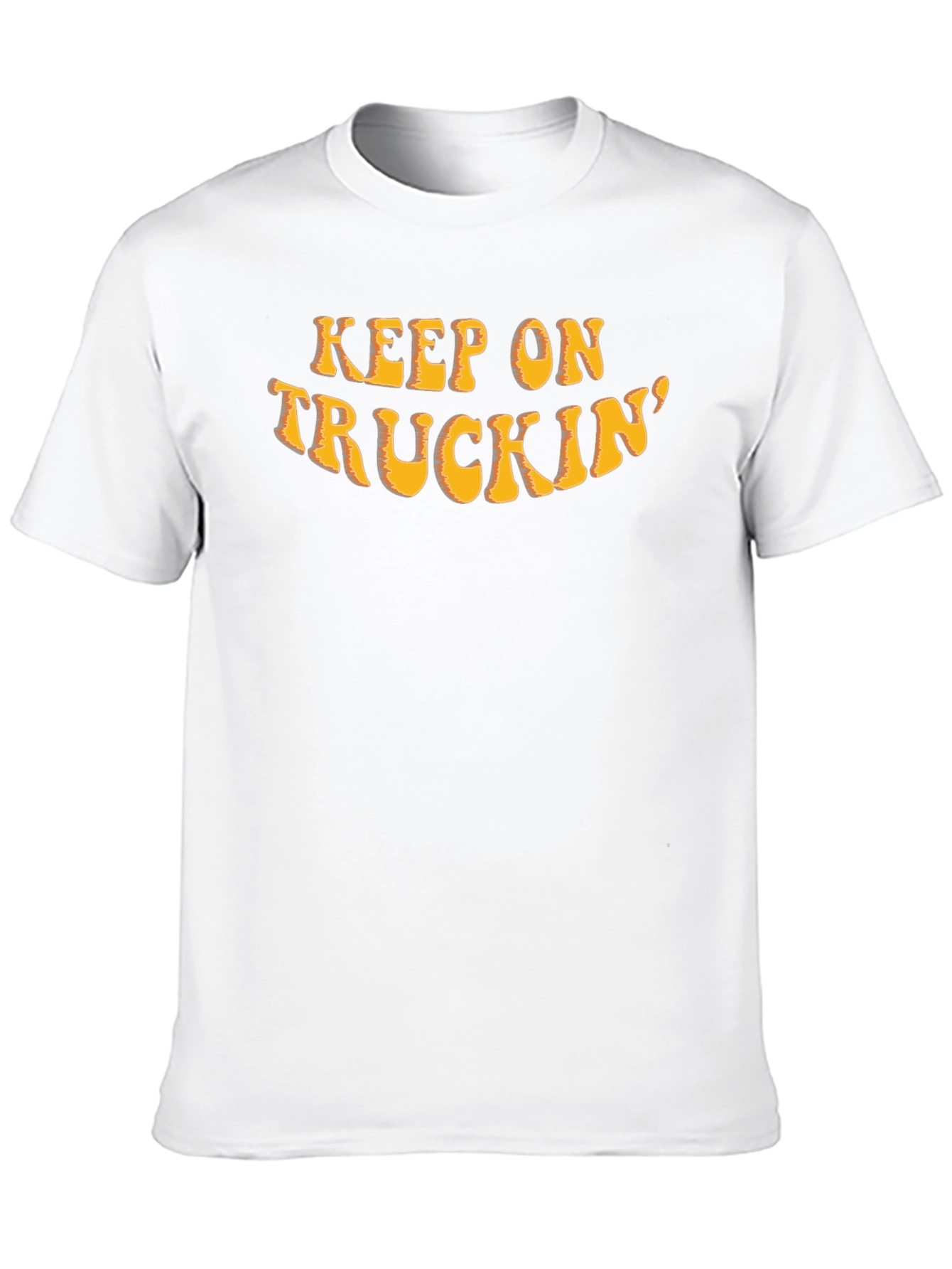 Keep On Truckin Graphic Tee - Retro Style