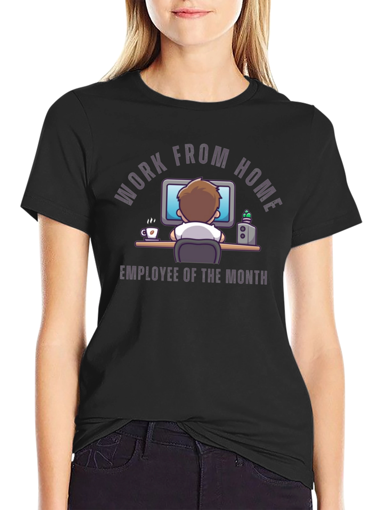 Work From Home Employee of the Month T-Shirt