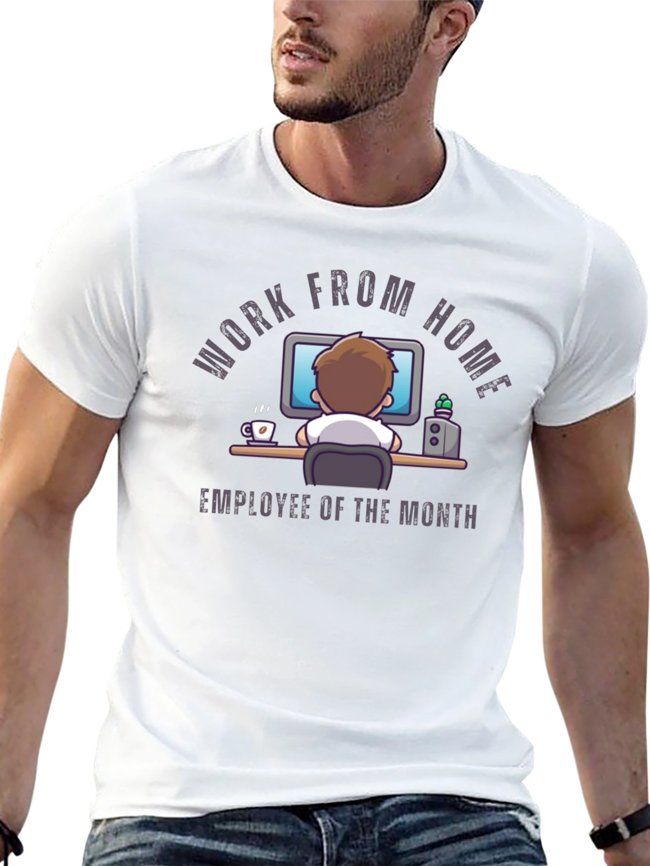 Work From Home Employee of the Month T-Shirt