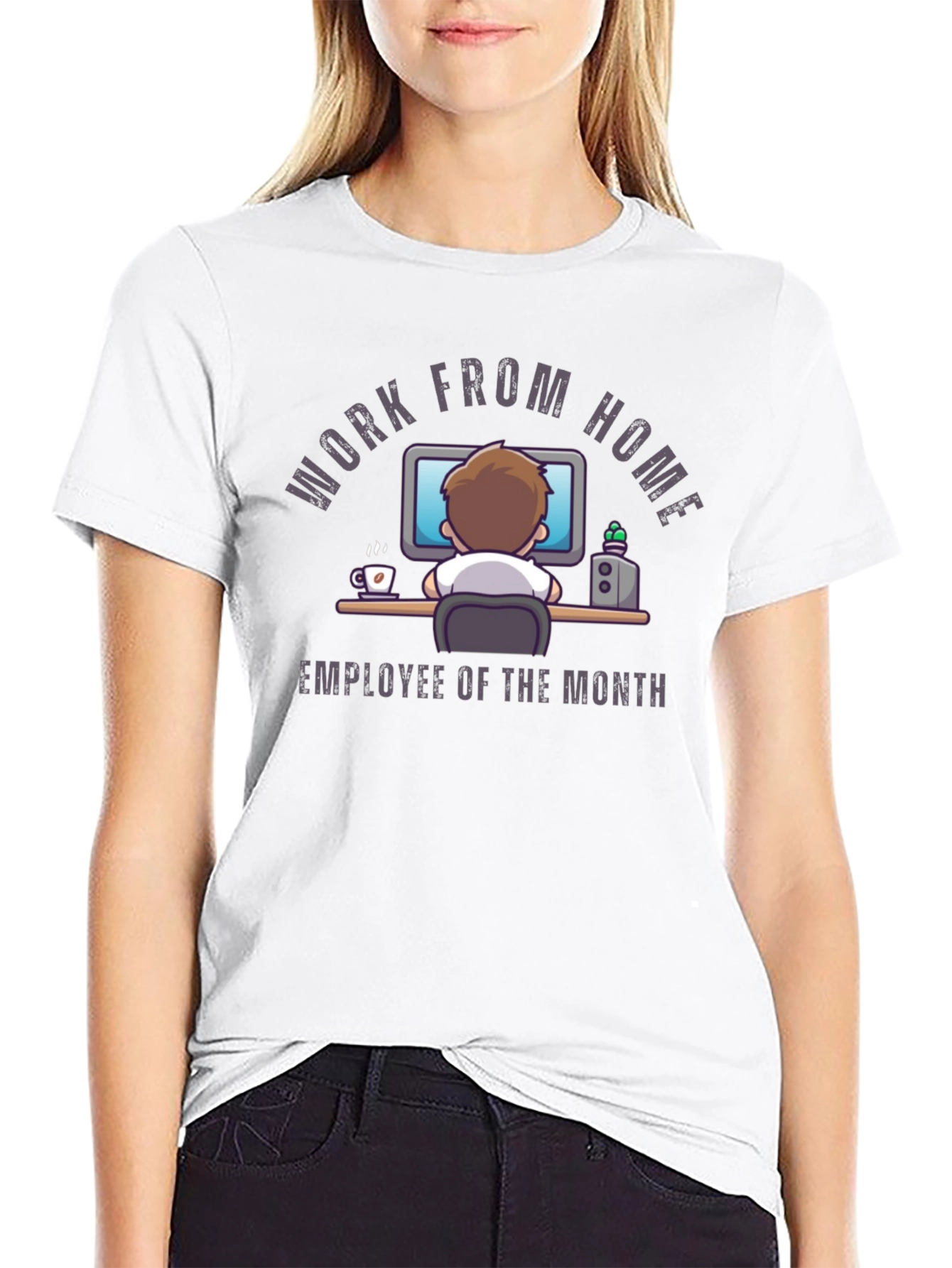 Work From Home Employee of the Month T-Shirt